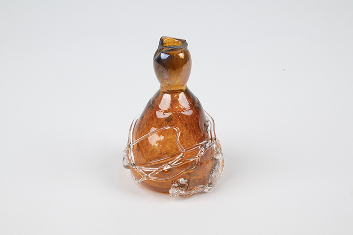 Image of Five (5) glass items made by Bill Nye and Dale Chihuly, 1990s