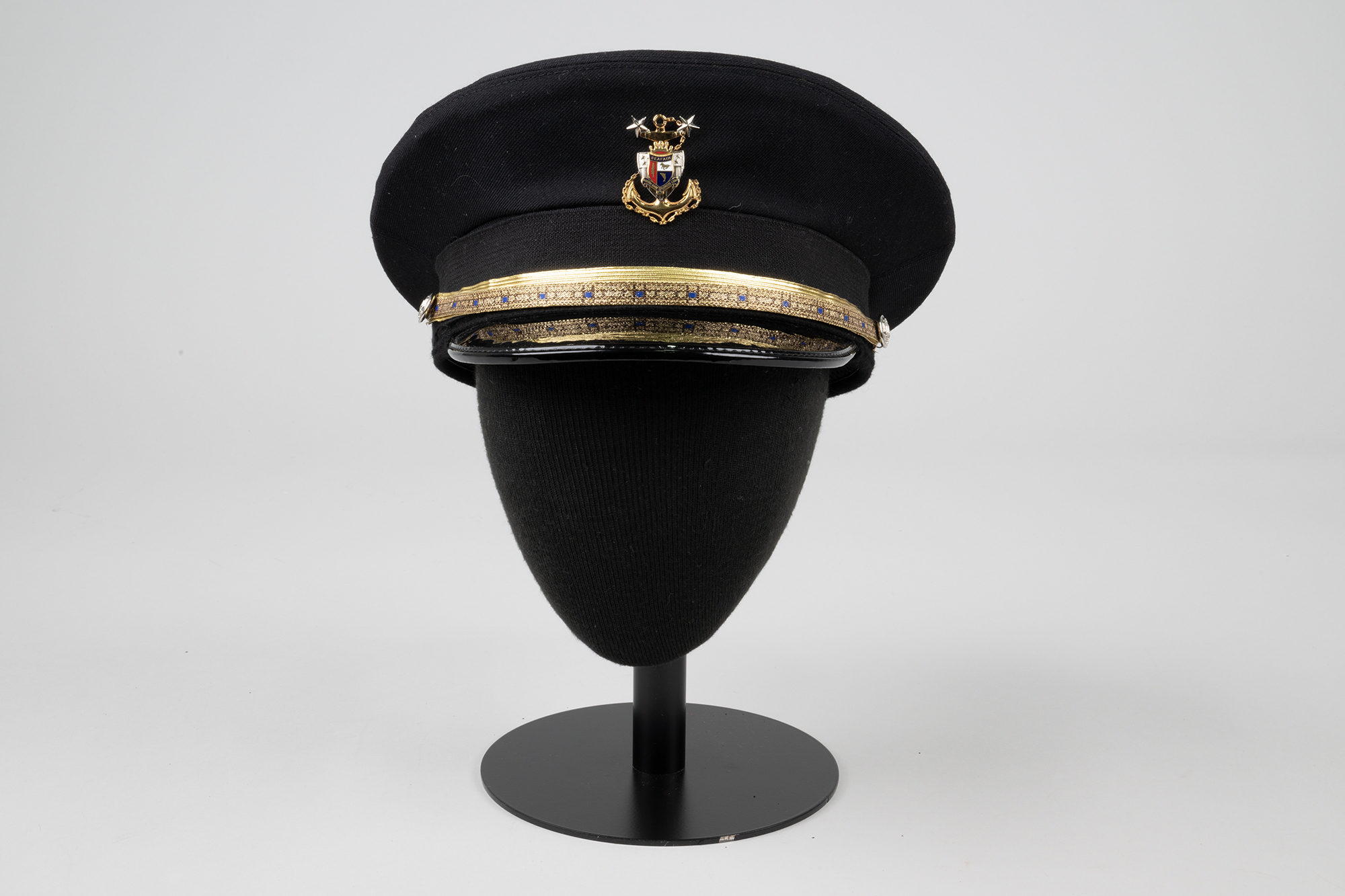 Image of Seafair Grand Marshal hat and plastic cover, 1997