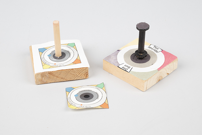 Image of Two (2) Mars Dial prototypes from the Bill Nye collection, 1998