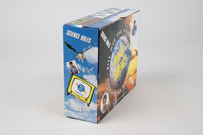 Image of Box O' Science product package from the Bill Nye collection, 1990s