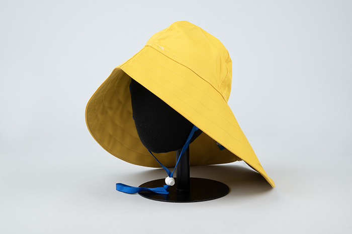 Image of Yellow rain hat from Bill Nye The Science Guy pilot, 