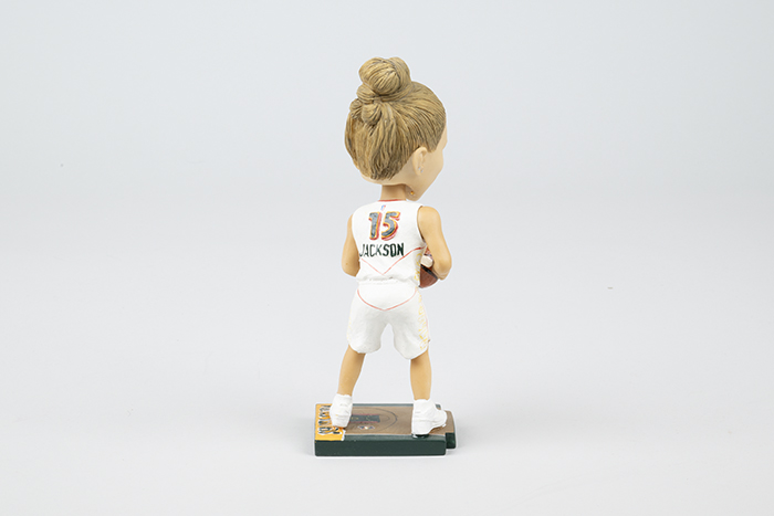 Image of Bobblehead, WNBA Seattle Storm basketball player, Lauren Jackson #15, 2010
