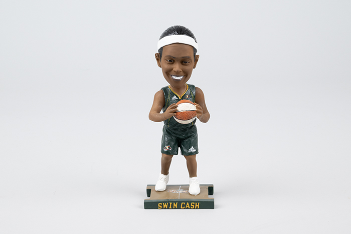 Image of Bobblehead, WNBA Seattle Storm basketball player, Swin Cash #2, 2010