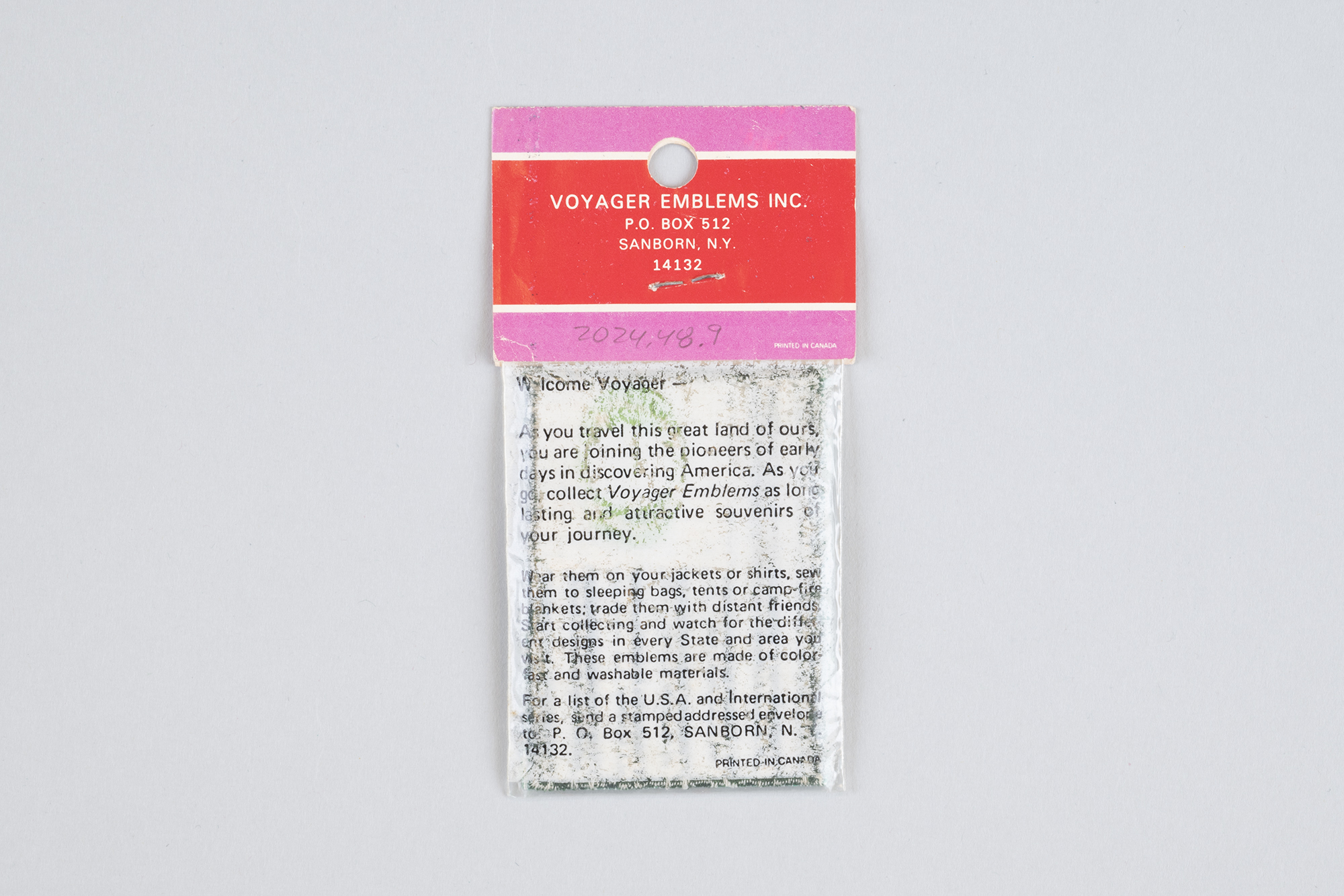 Image of Patch, Earth Day flag, 1980