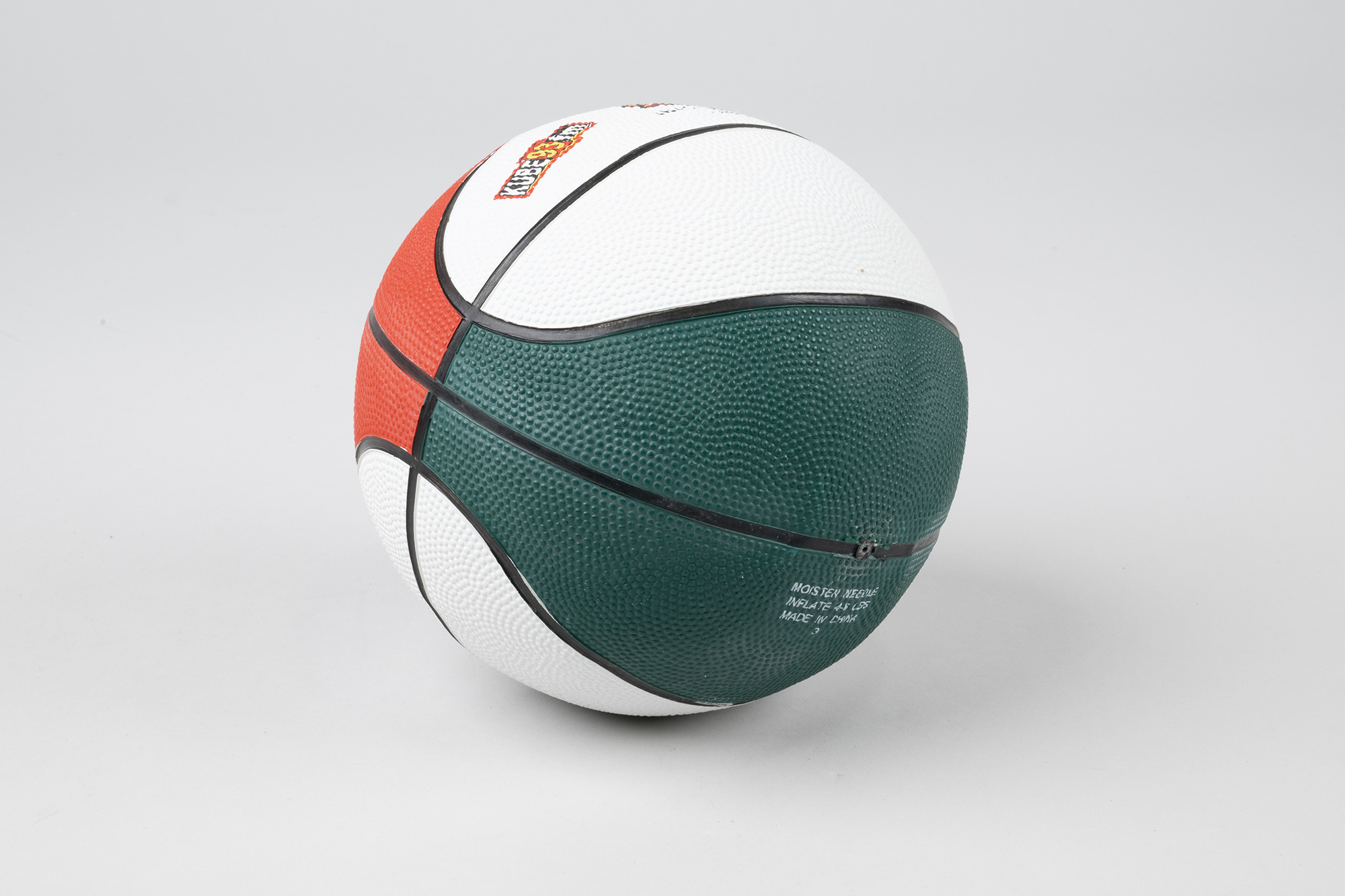 Image of Souvenir Seattle Storm basketball from inaugural game, June 1, 2000