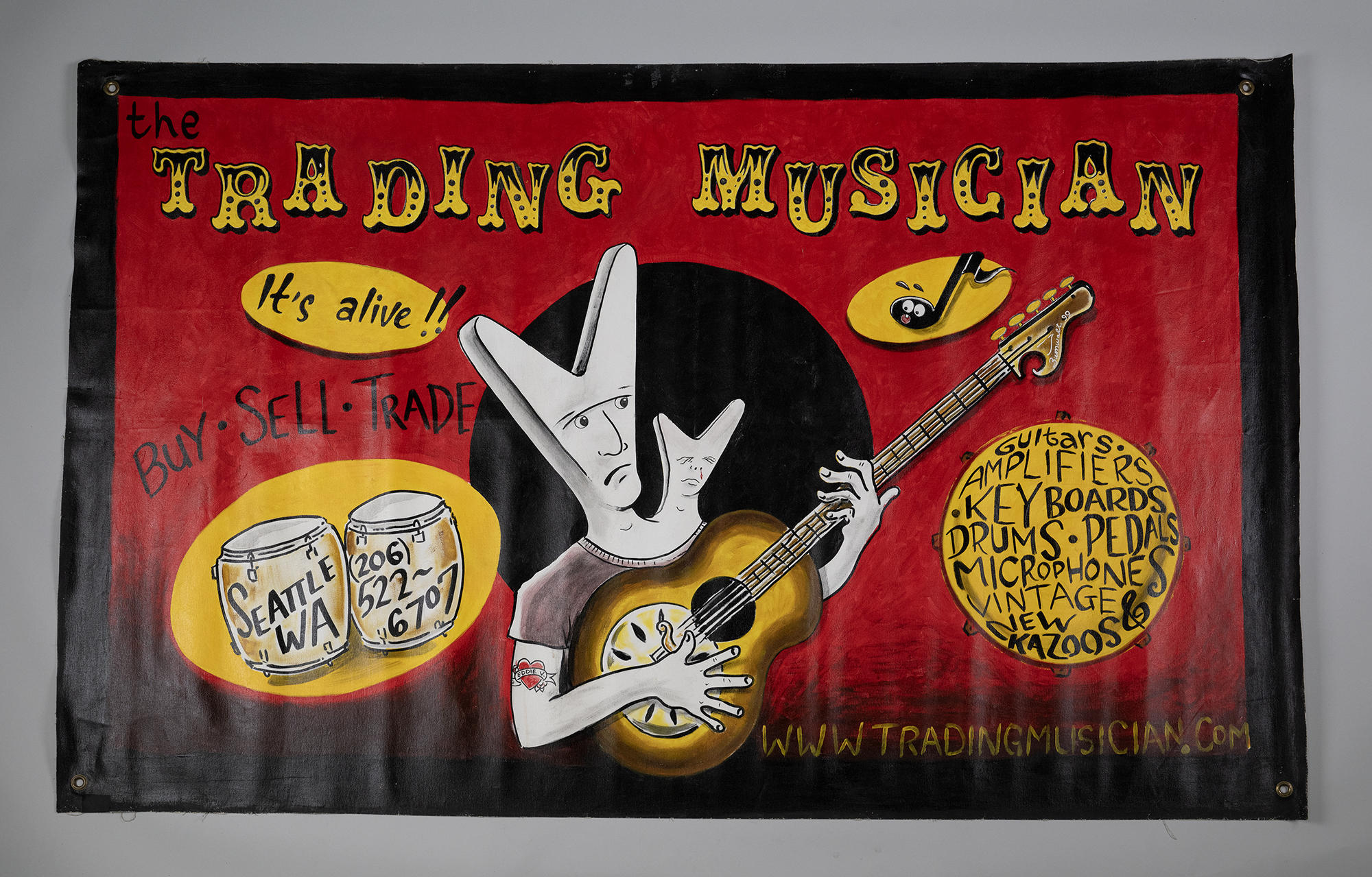 Image of Banner from The Trading Musician, 1999