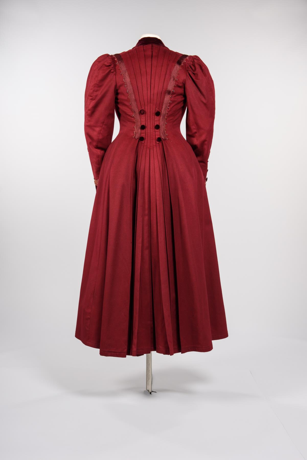 Image of Wool evening coat sold by J. S. Graham, ca. 1890