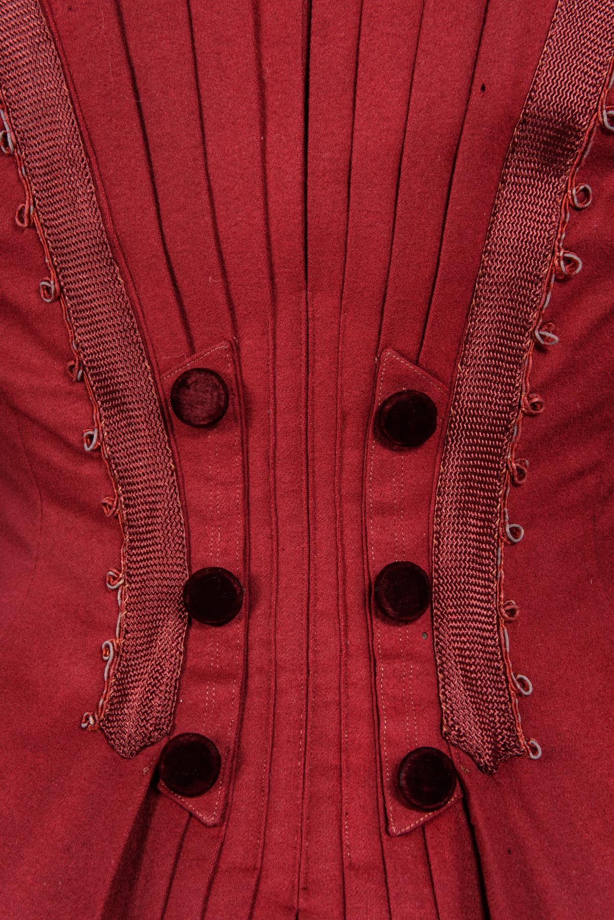 Image of Wool evening coat sold by J. S. Graham, ca. 1890
