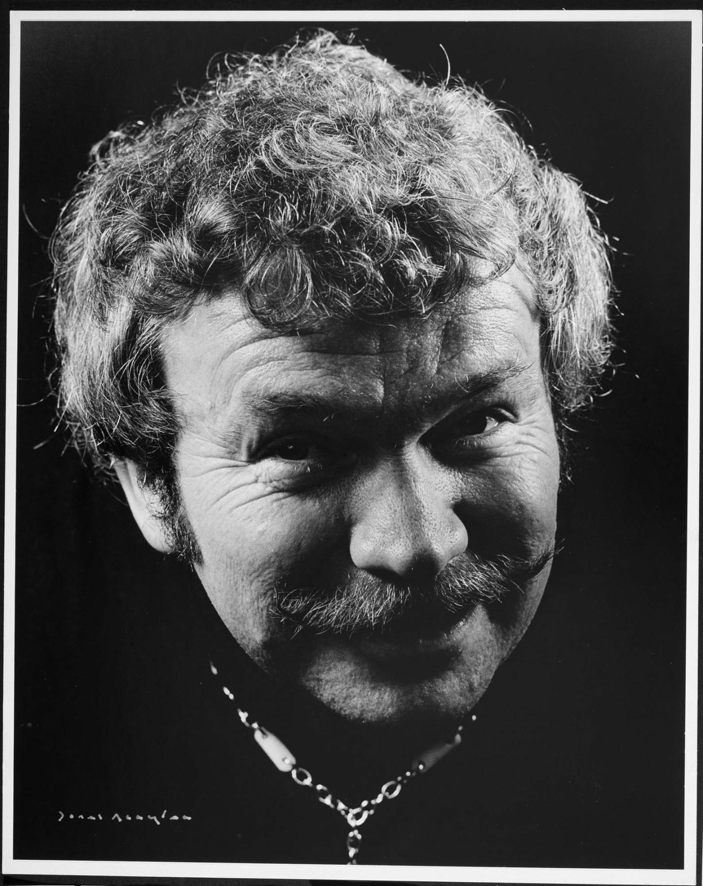 Image of KVI disc jockey Bob Hardwick, Seattle, 1969