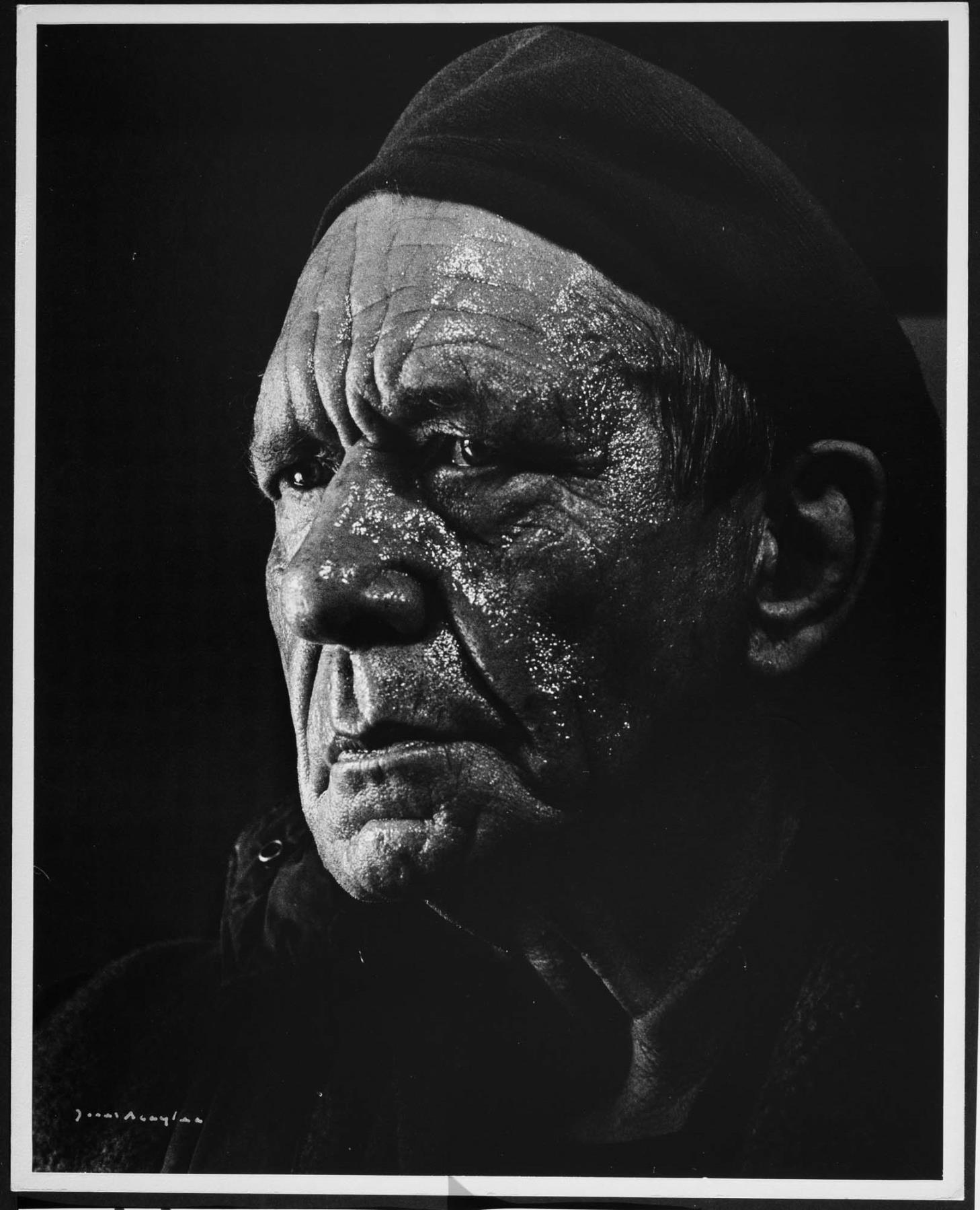 Image of Sculptor Carl Freemanson, Preston, 1960