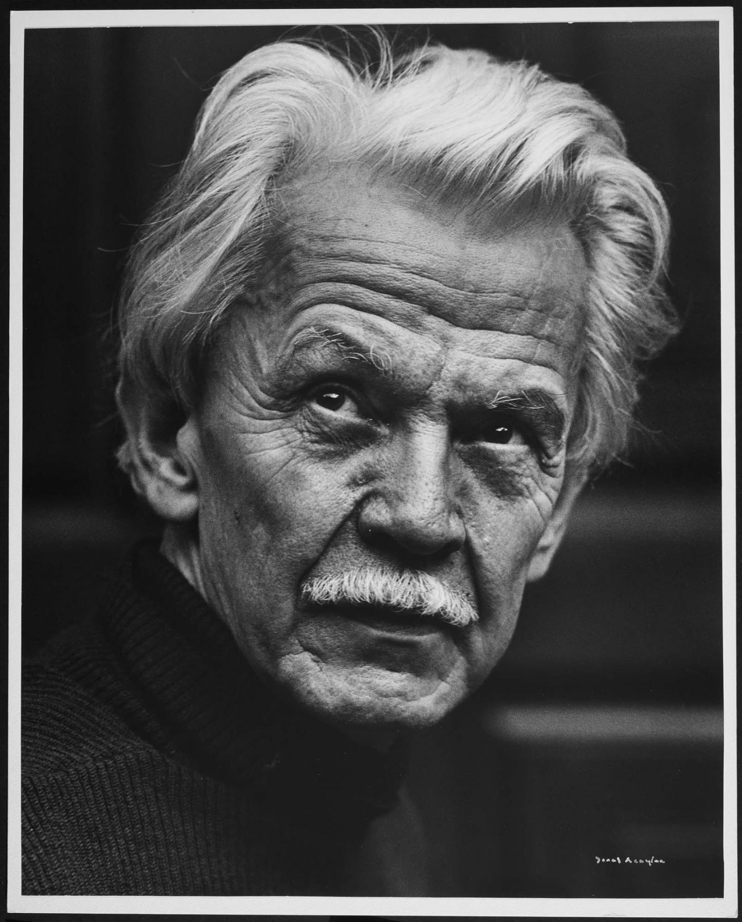 Image of Historian Murray Morgan, Seattle, 1974