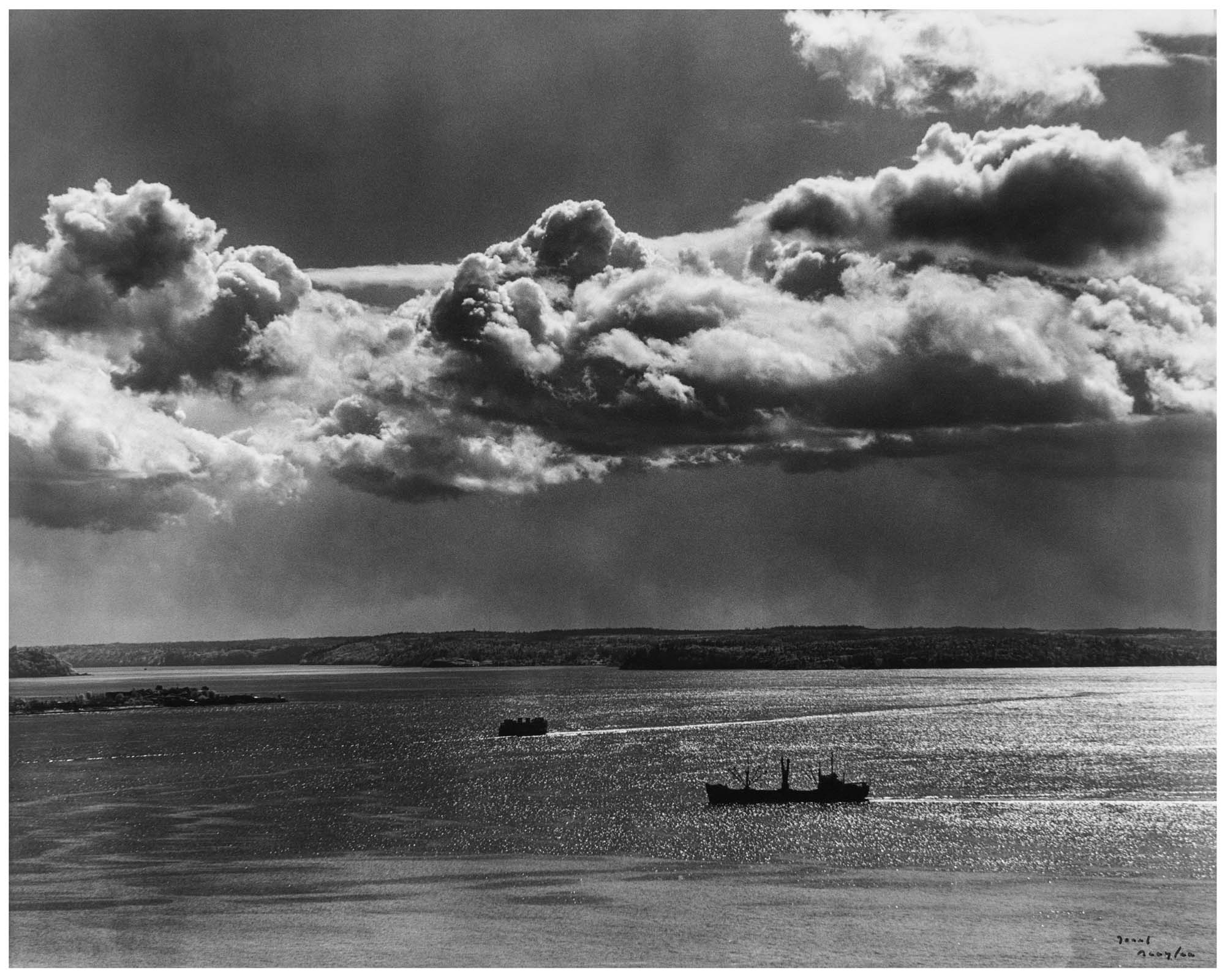 Image of Boats on Puget Sound, July 1942