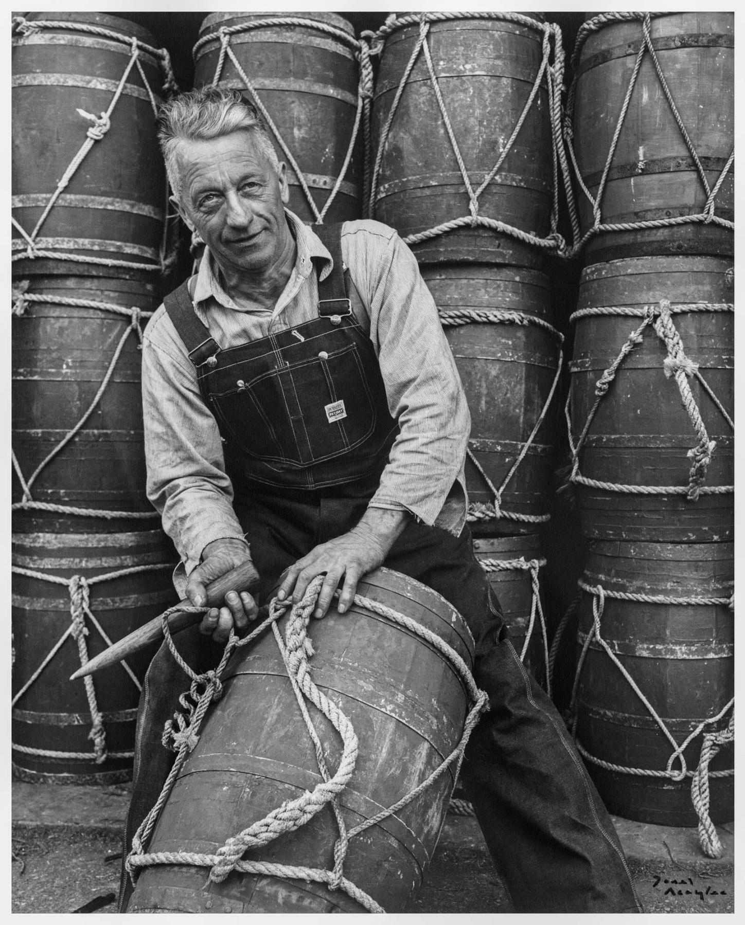 Image of Halibut fisherman, Seattle, 1956