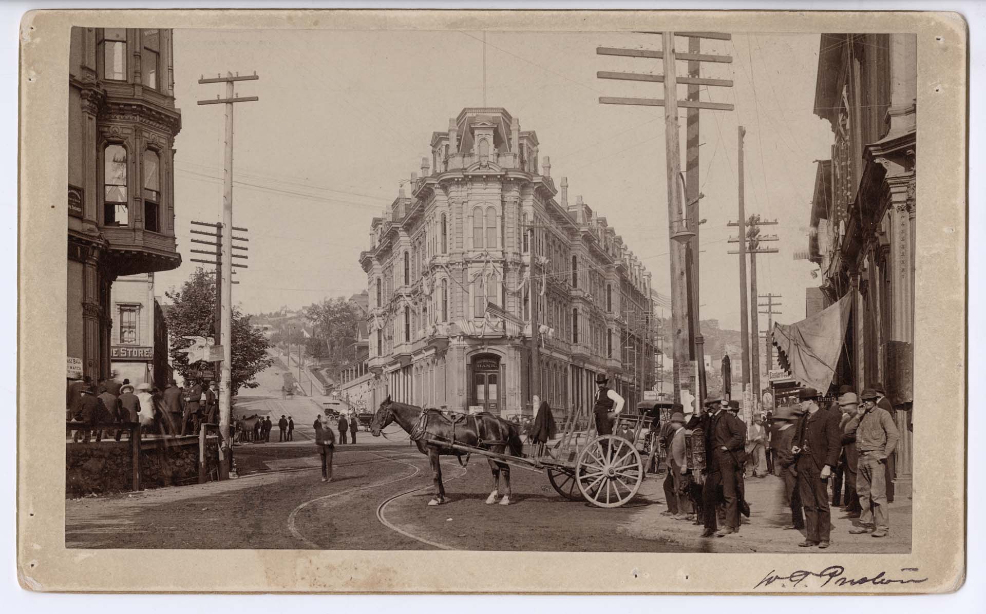 Image of Occidental Hotel, circa 1886