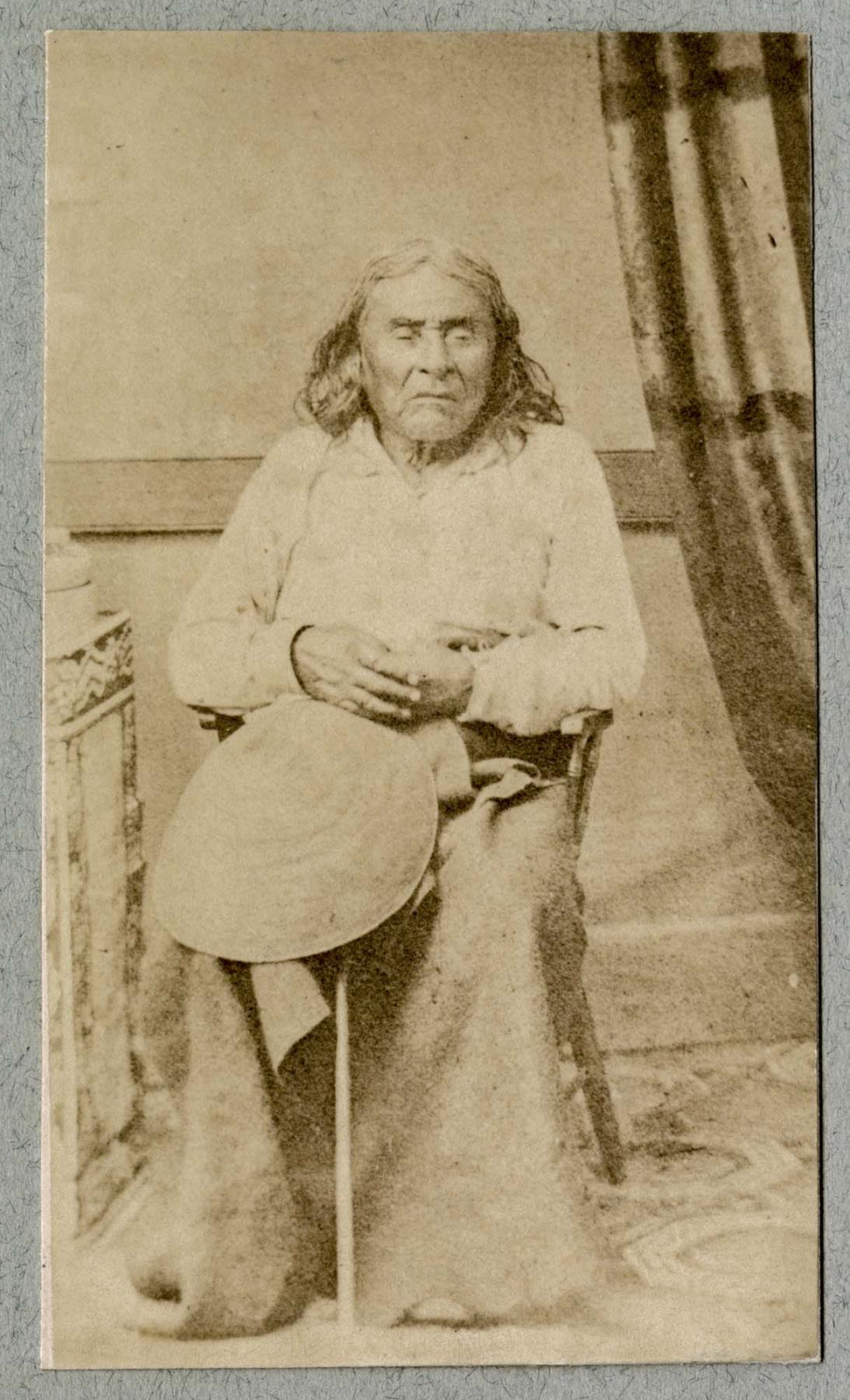 Image of Chief Si'ahl (Chief Seattle), 1864