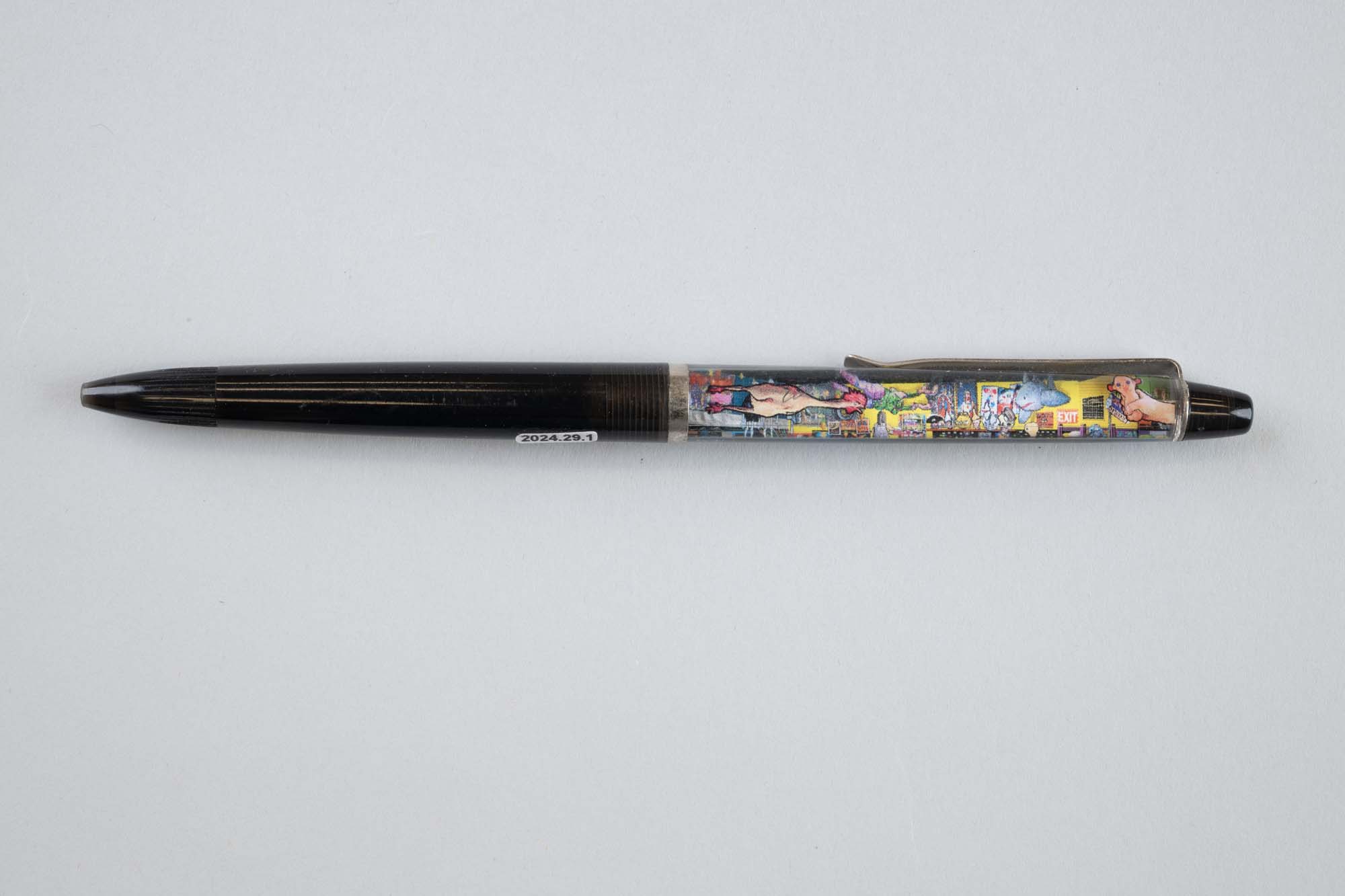 Image of Novelty floaty pen from Archie McPhee retail store, ca. 2010