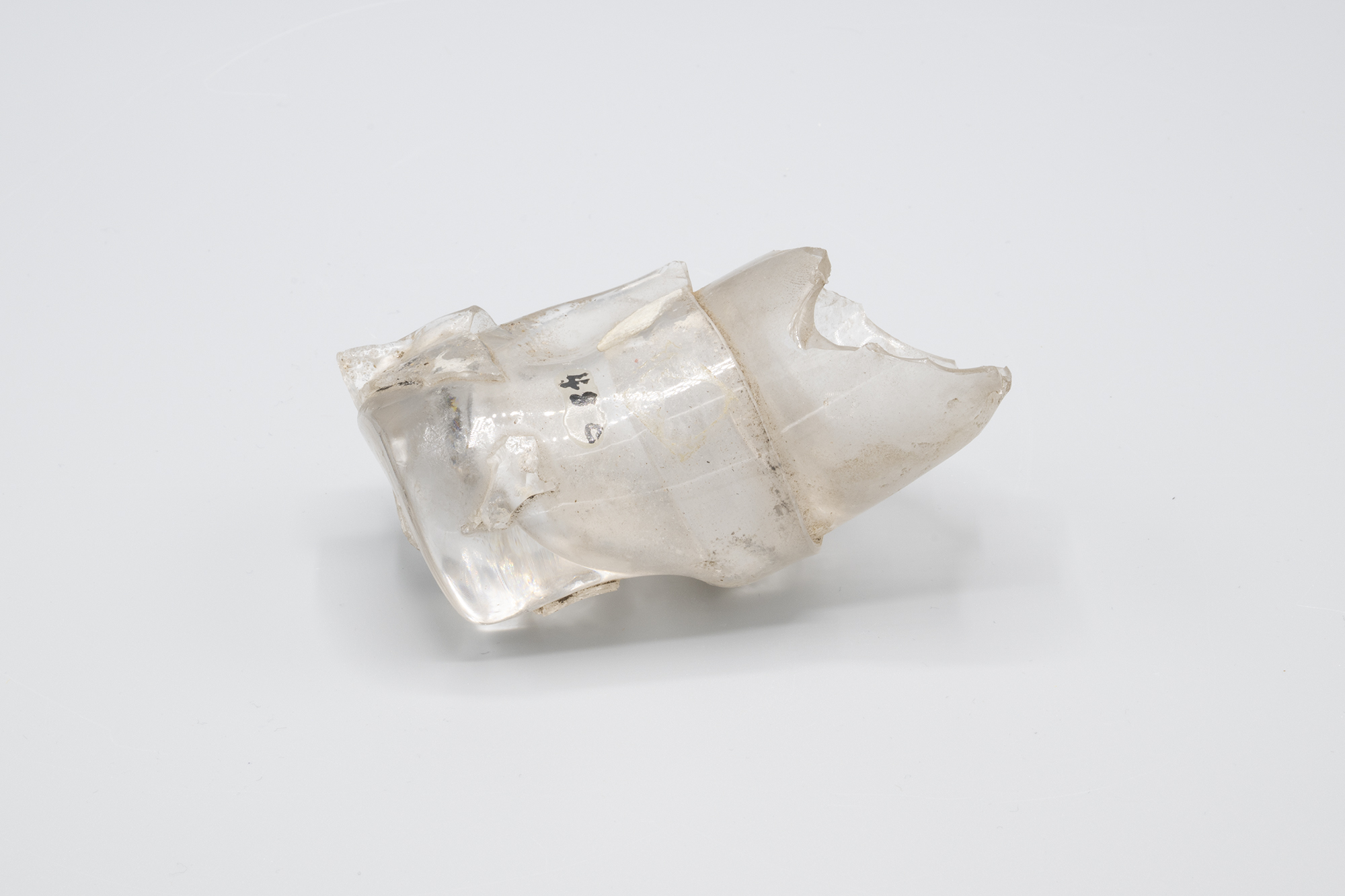 Image of Melted wine glasses from the Seattle Fire of 1889