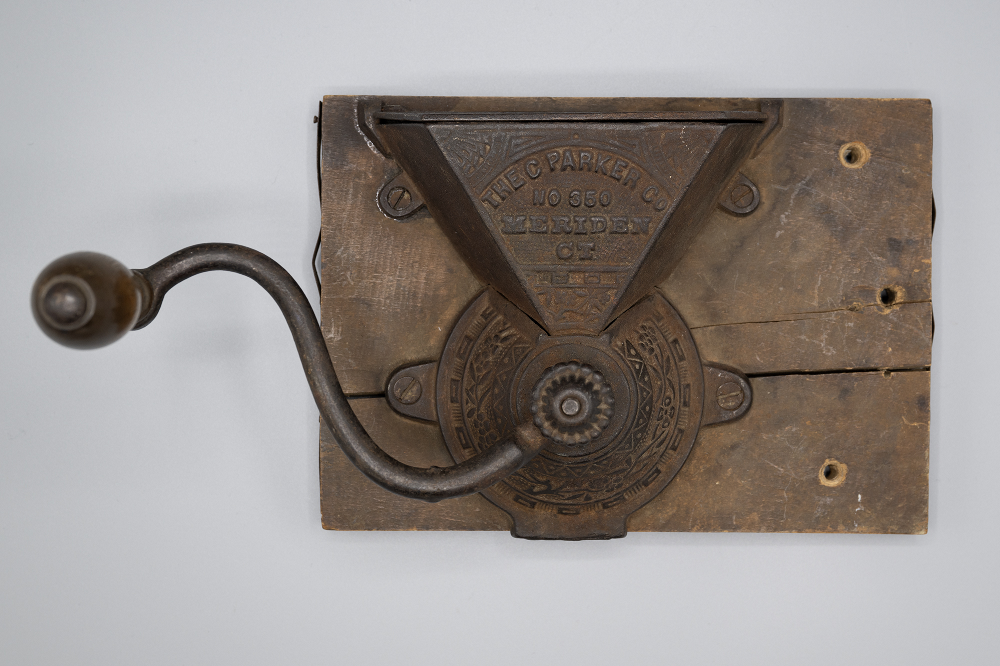 Image of Coffee grinder used by sourdoughs during the Klondike Gold Rush, ca. 1897