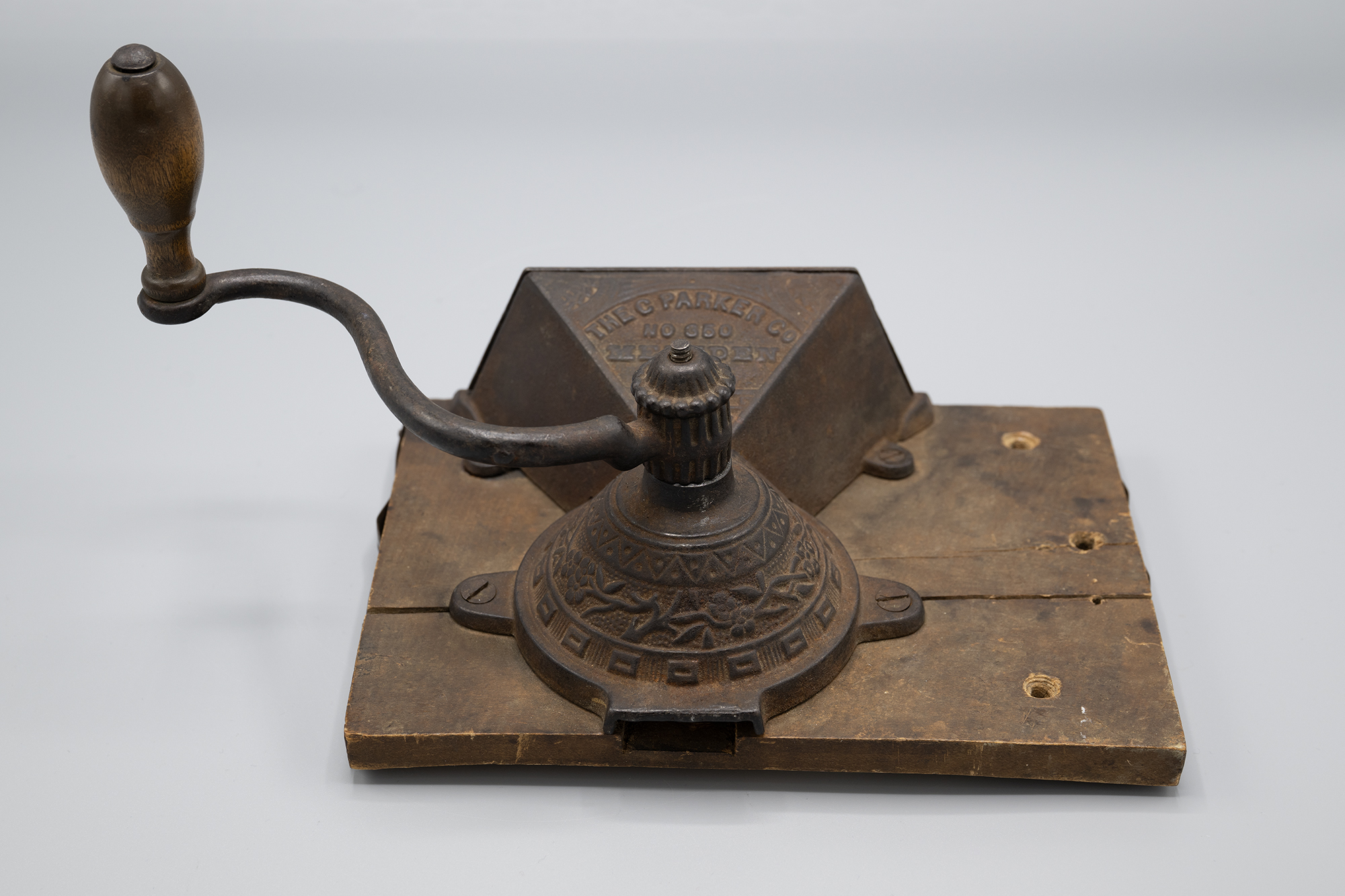 Image of Coffee grinder used by sourdoughs during the Klondike Gold Rush, ca. 1897