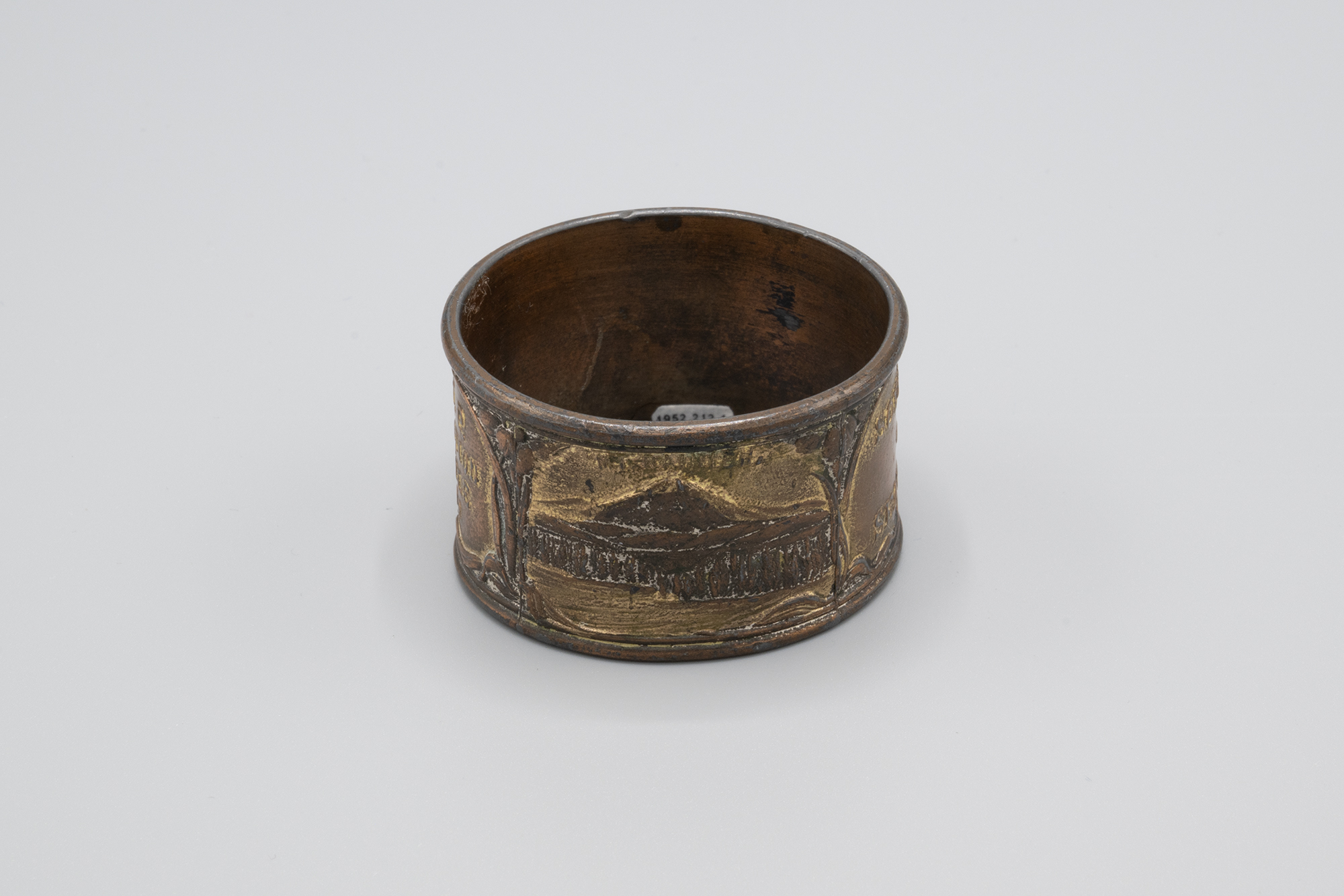 Image of Napkin ring commemorating the Alaska-Yukon-Pacific Exposition (AYPE), 1909