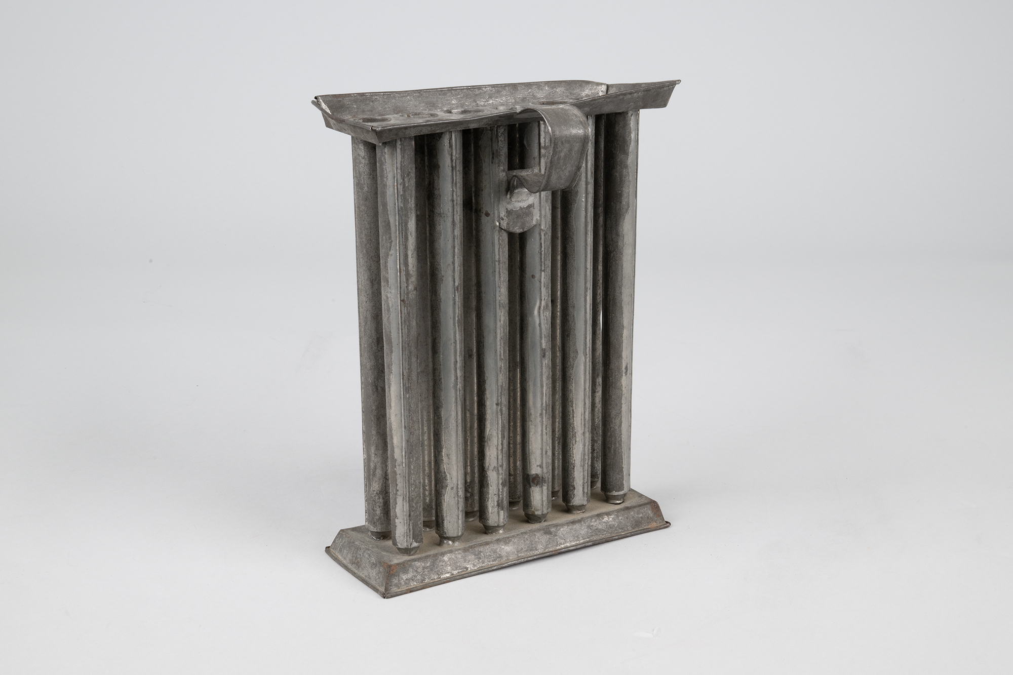 Image of Tin candle mold used by early Seattle settlers, ca. 1850