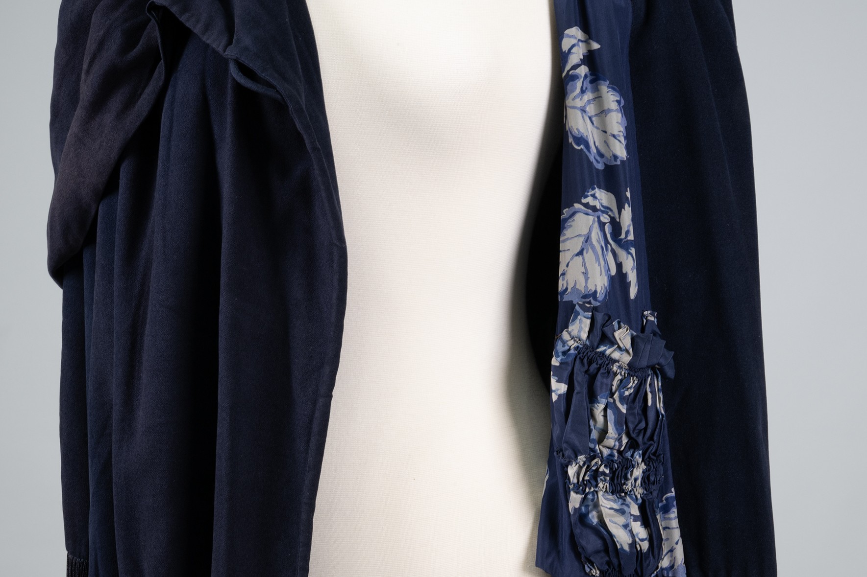 Image of Blue cape with long fringe from J.S. Graham, 1924