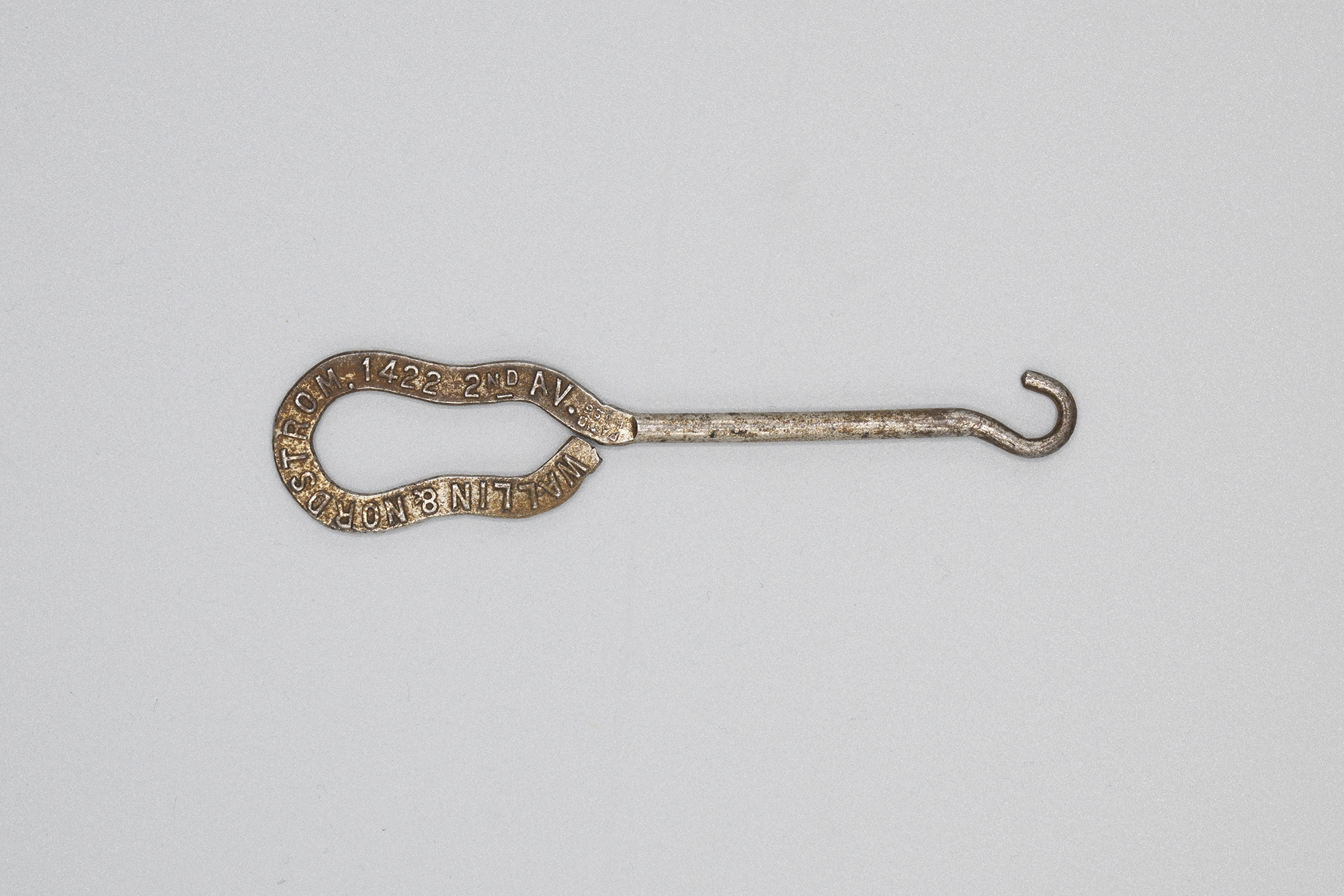 Image of Buttonhook from Wallin and Nordstrom, ca. 1900