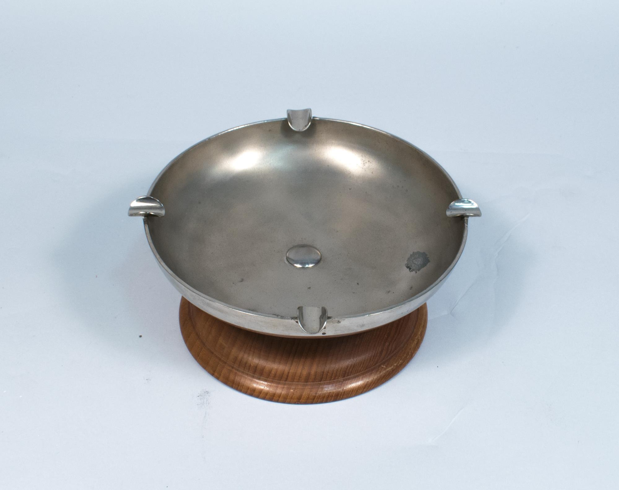 Image of Ashtray made from the engine room bell of the USS OREGON, ca. 1893