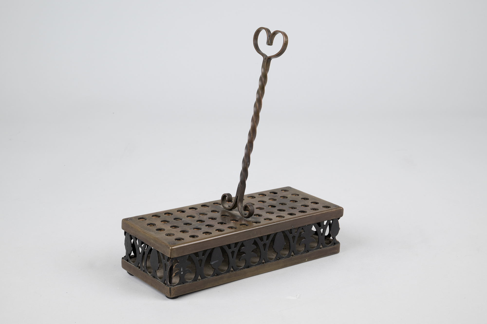 Image of Brass pencil case from McDonald Grade School, ca. 1920