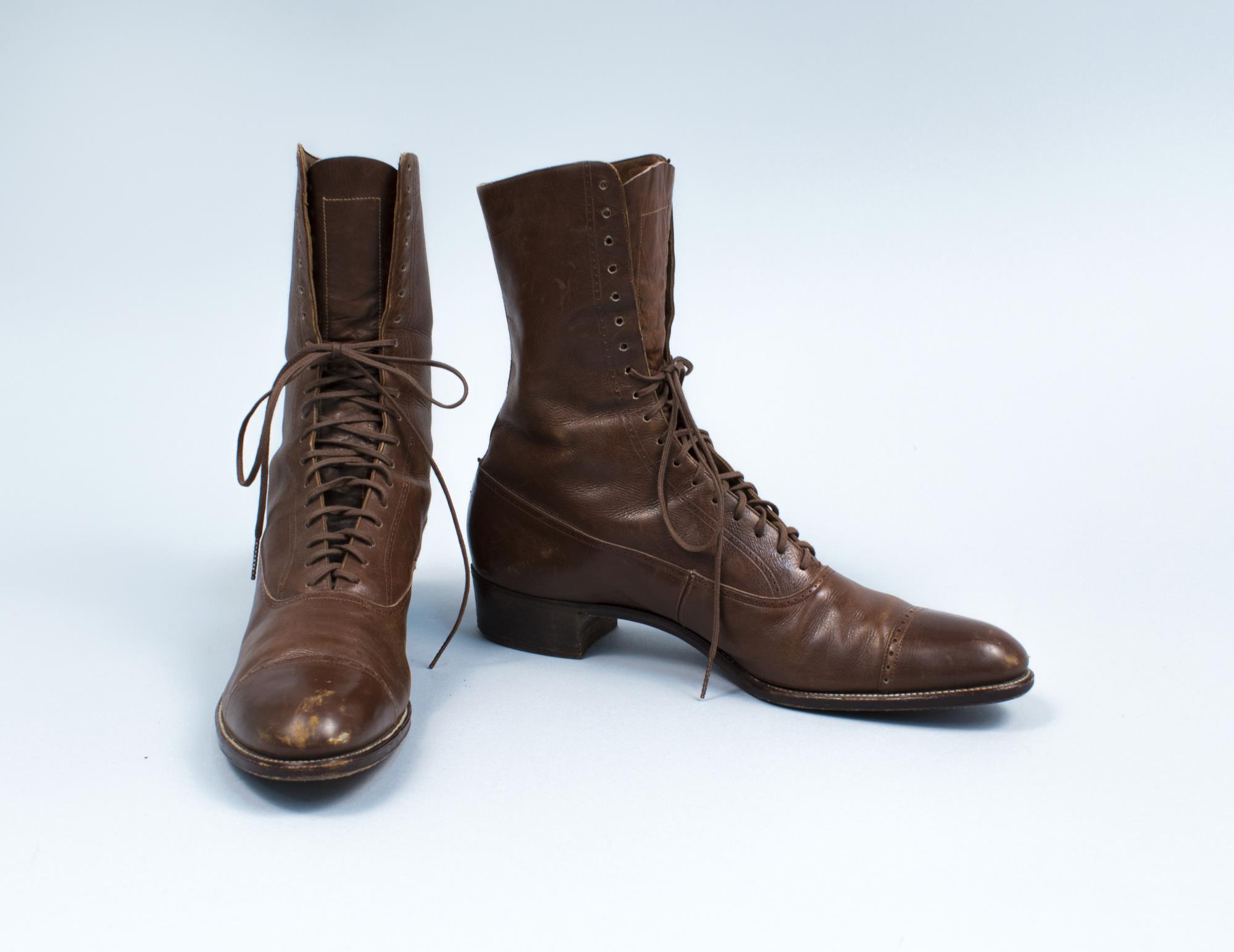 Image of Girl Scout shoes, ca. 1915