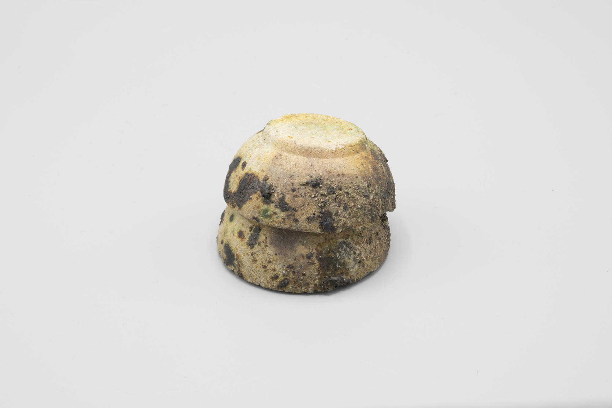 Image of Cupels used for assay work that melted together from the Seattle Fire of 1889