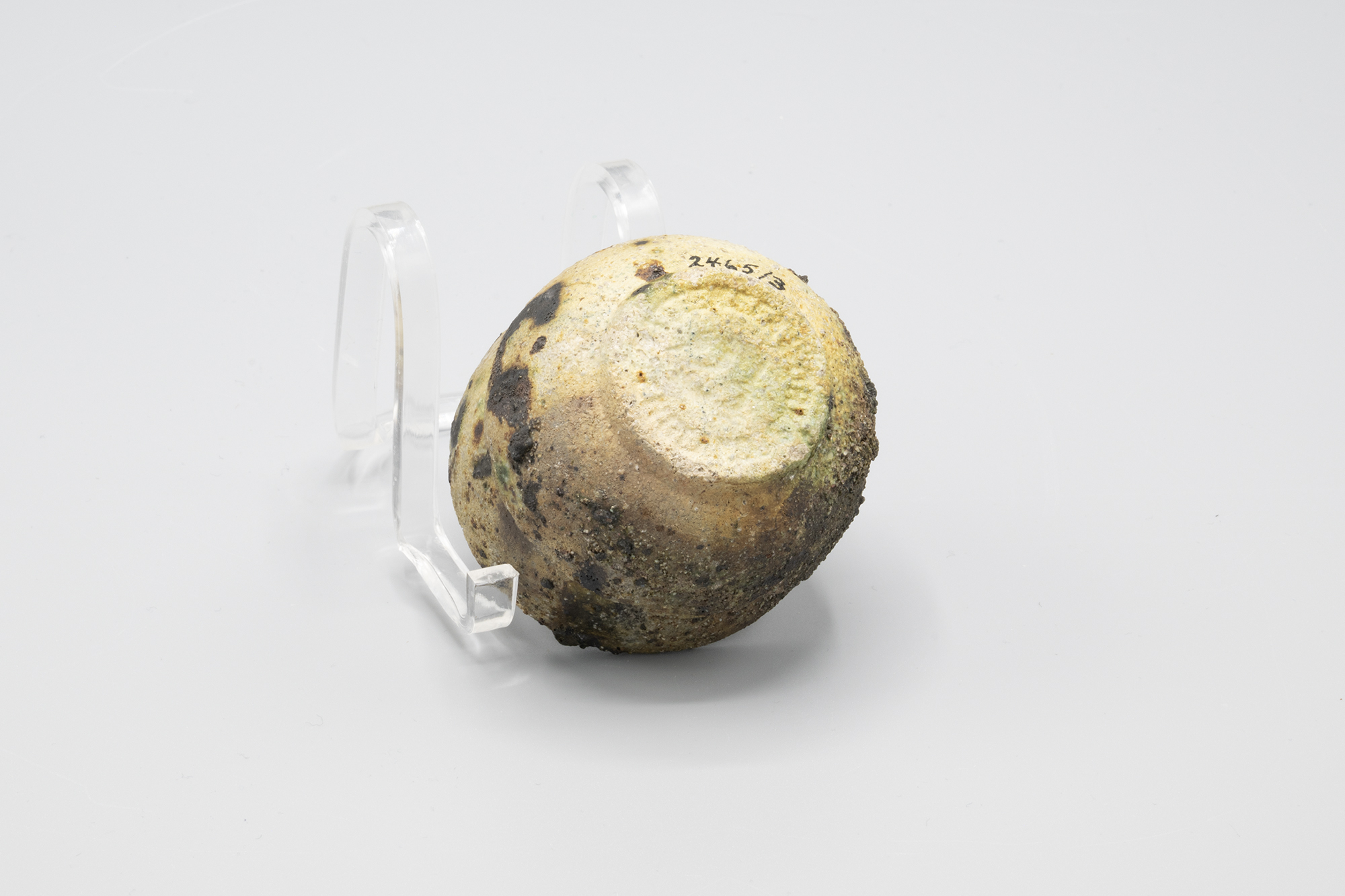 Image of Cupels used for assay work that melted together from the Seattle Fire of 1889