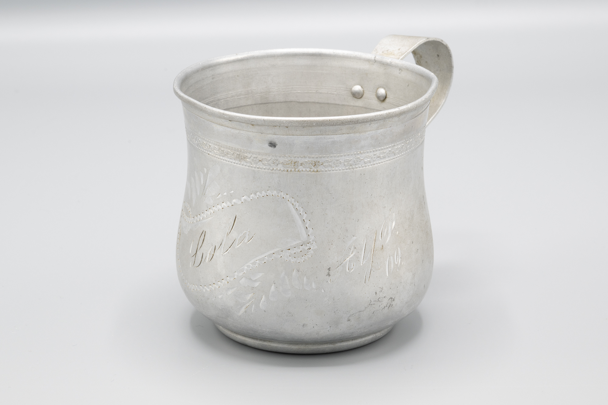 Image of Personalized souvenir cup from the Alaska-Yukon-Pacific Exposition (AYPE), 1909