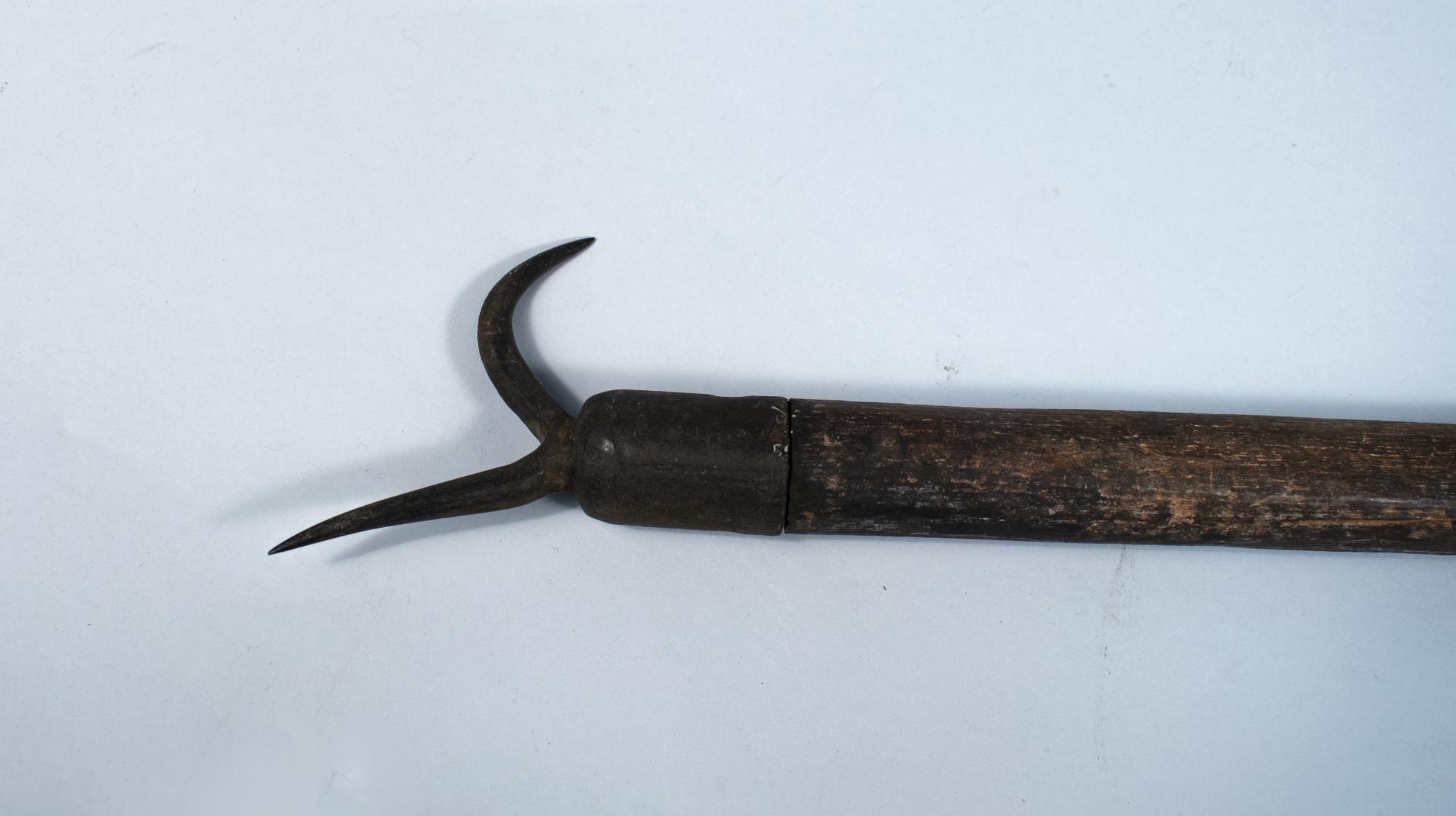 Image of Ice pole or ice pick from the William Myers meat market in Georgetown, ca. 1900