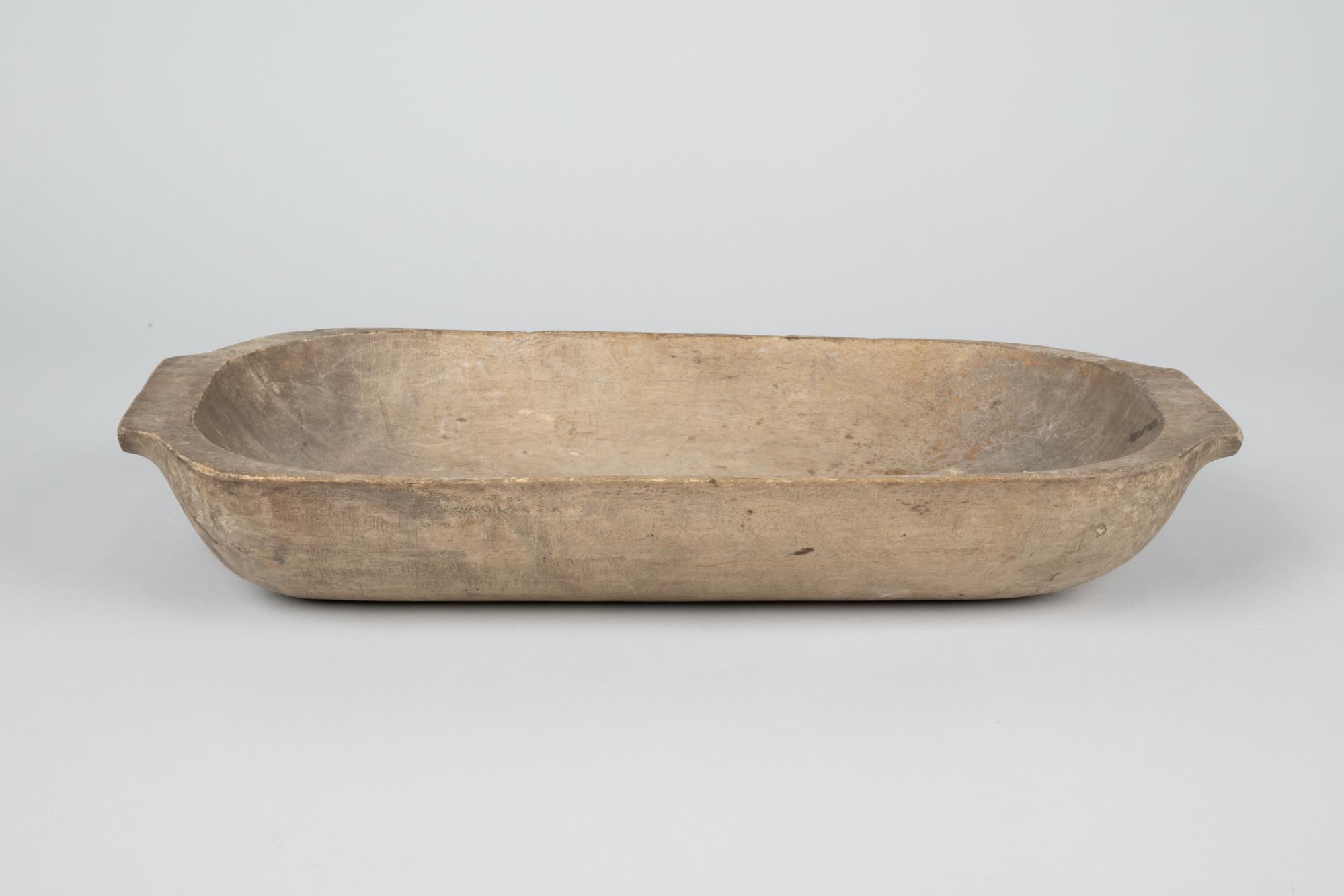 Image of Wooden kitchen bowl or tray, 1860-1900