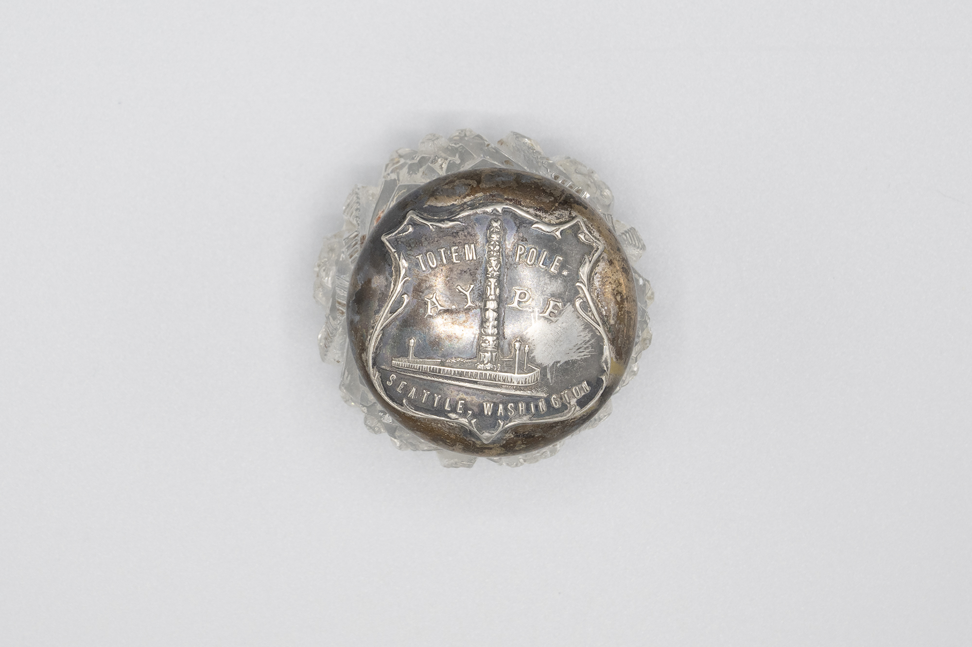 Image of Souvenir inkwell from the Alaska-Yukon-Pacific Exposition (AYPE), 1909