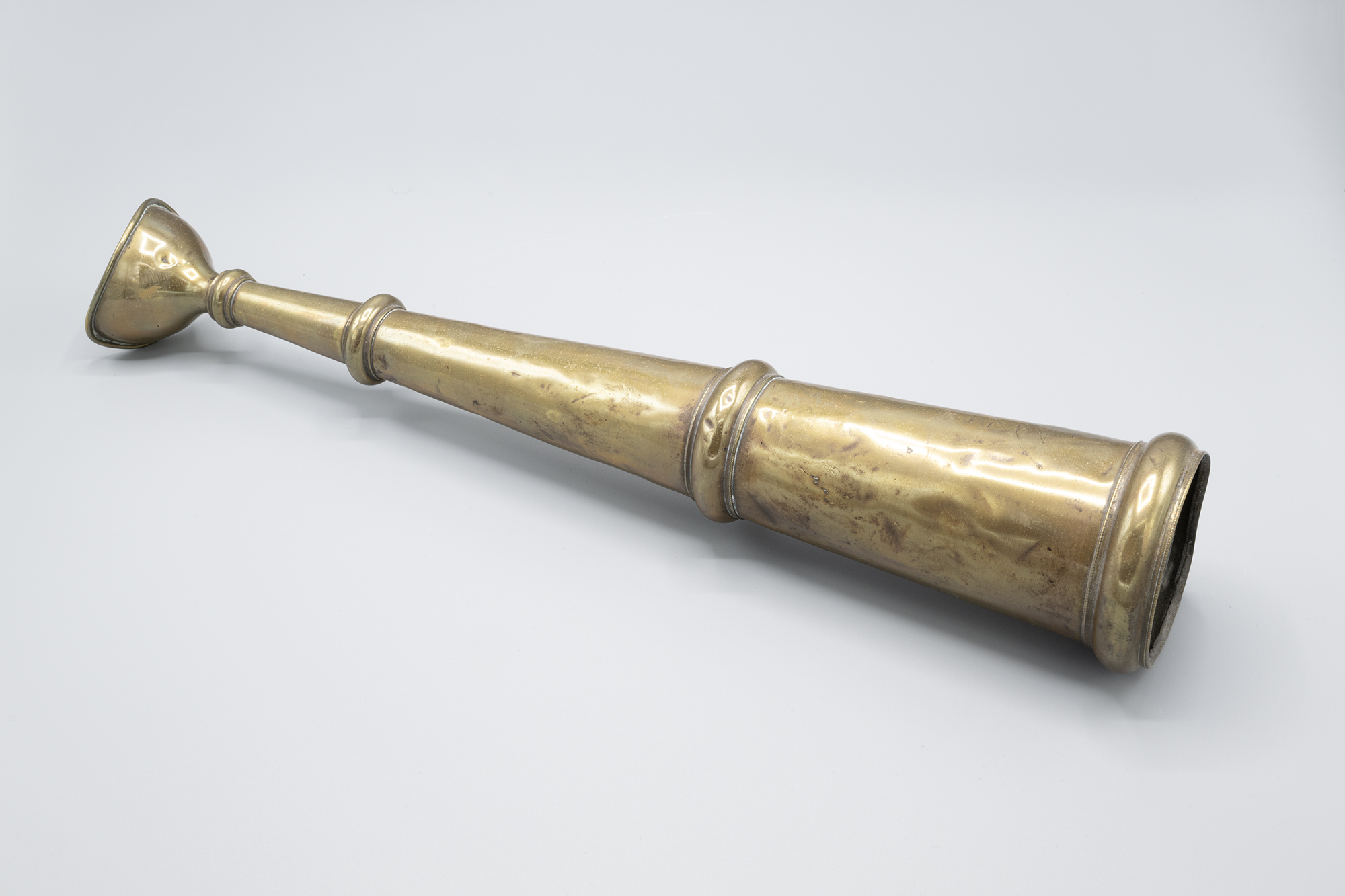 Image of Fireman's speaking trumpet, ca. 1900