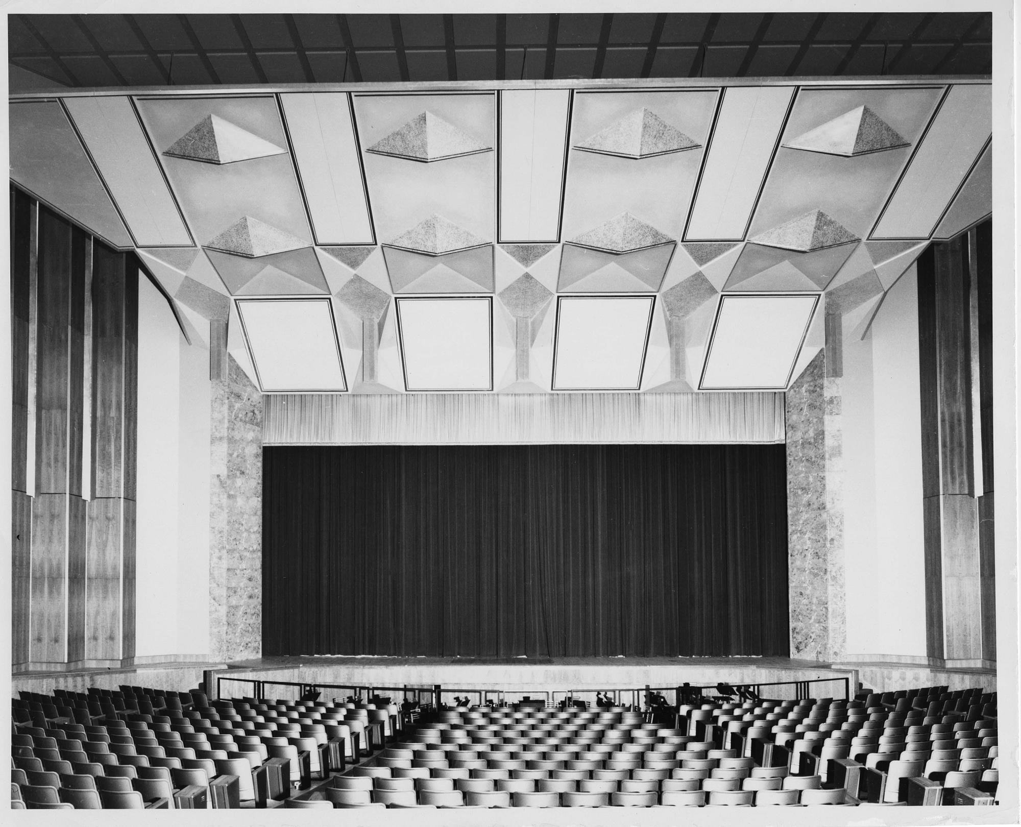 Image of Opera House interior, Seattle World's Fair, 1962