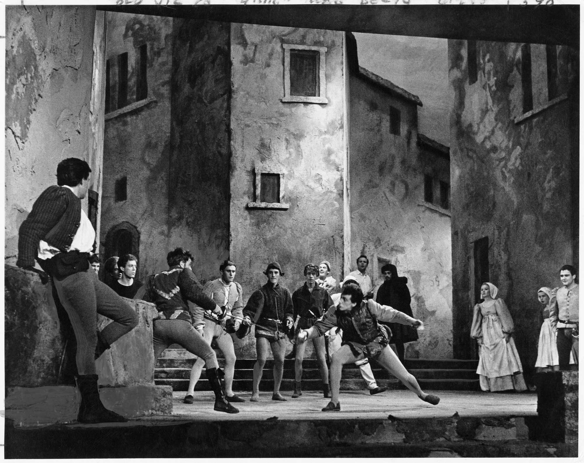 Image of Romeo and Juliet performance, Seattle World's Fair, 1962