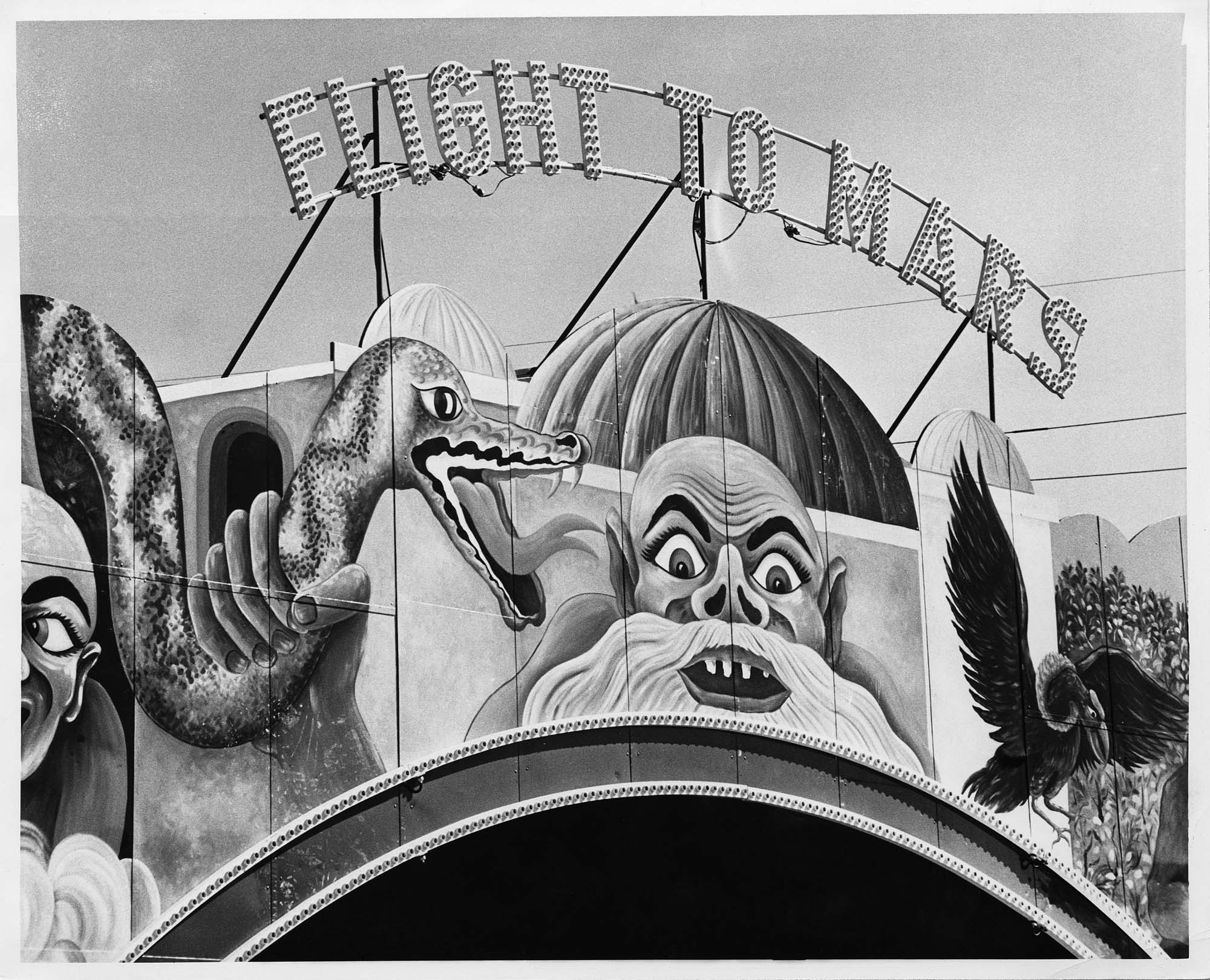 Image of Flight to Mars ride, Seattle World's Fair, 1962