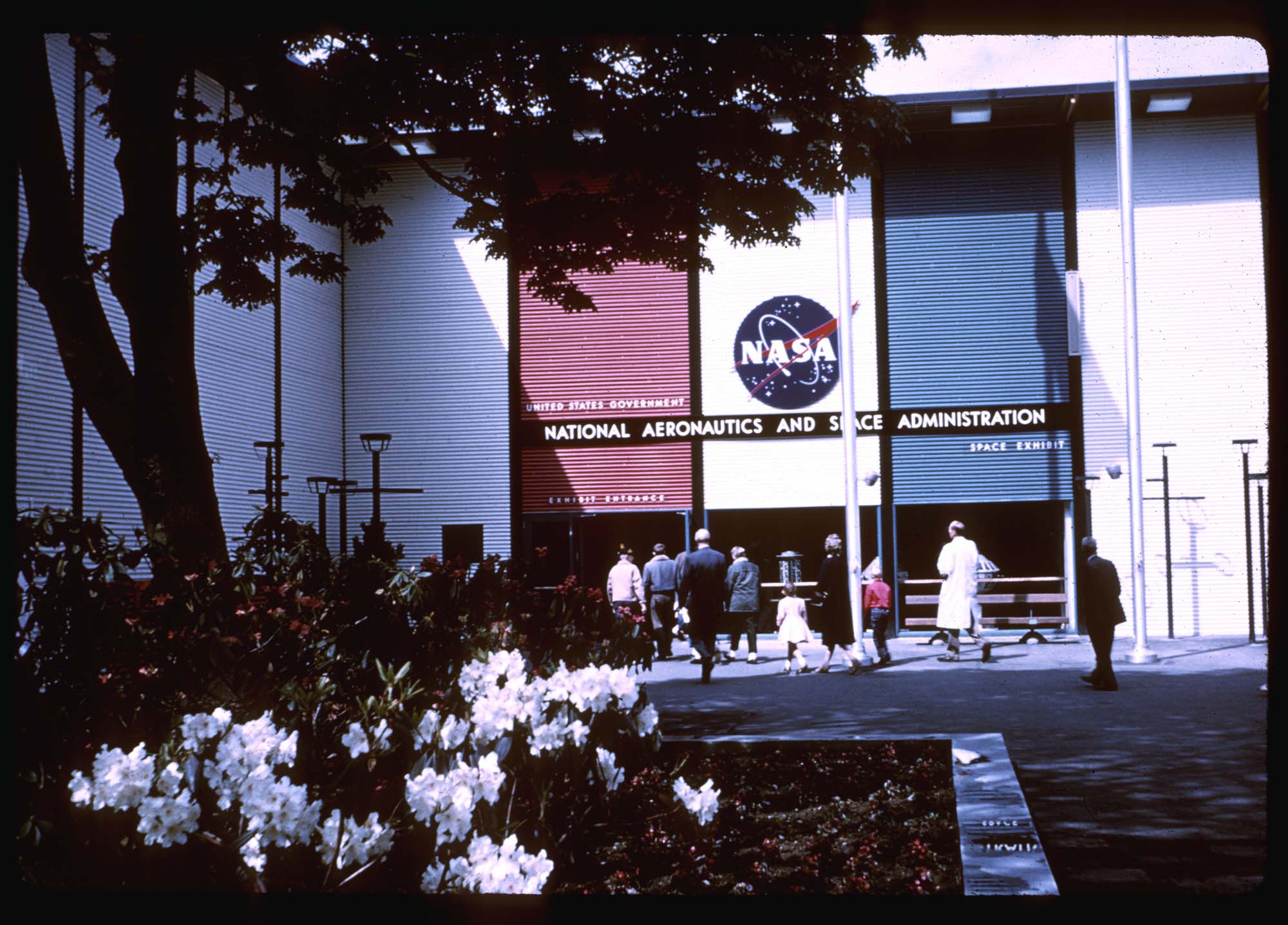 Image of National Aeronautics and Space Administration Exhibit, Seattle World's Fair, 1962