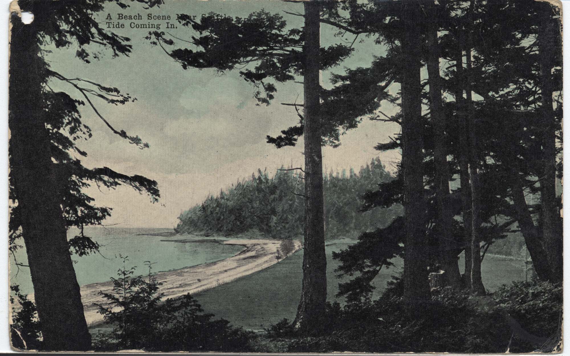 Image of Lincoln beach, Seattle, circa 1915