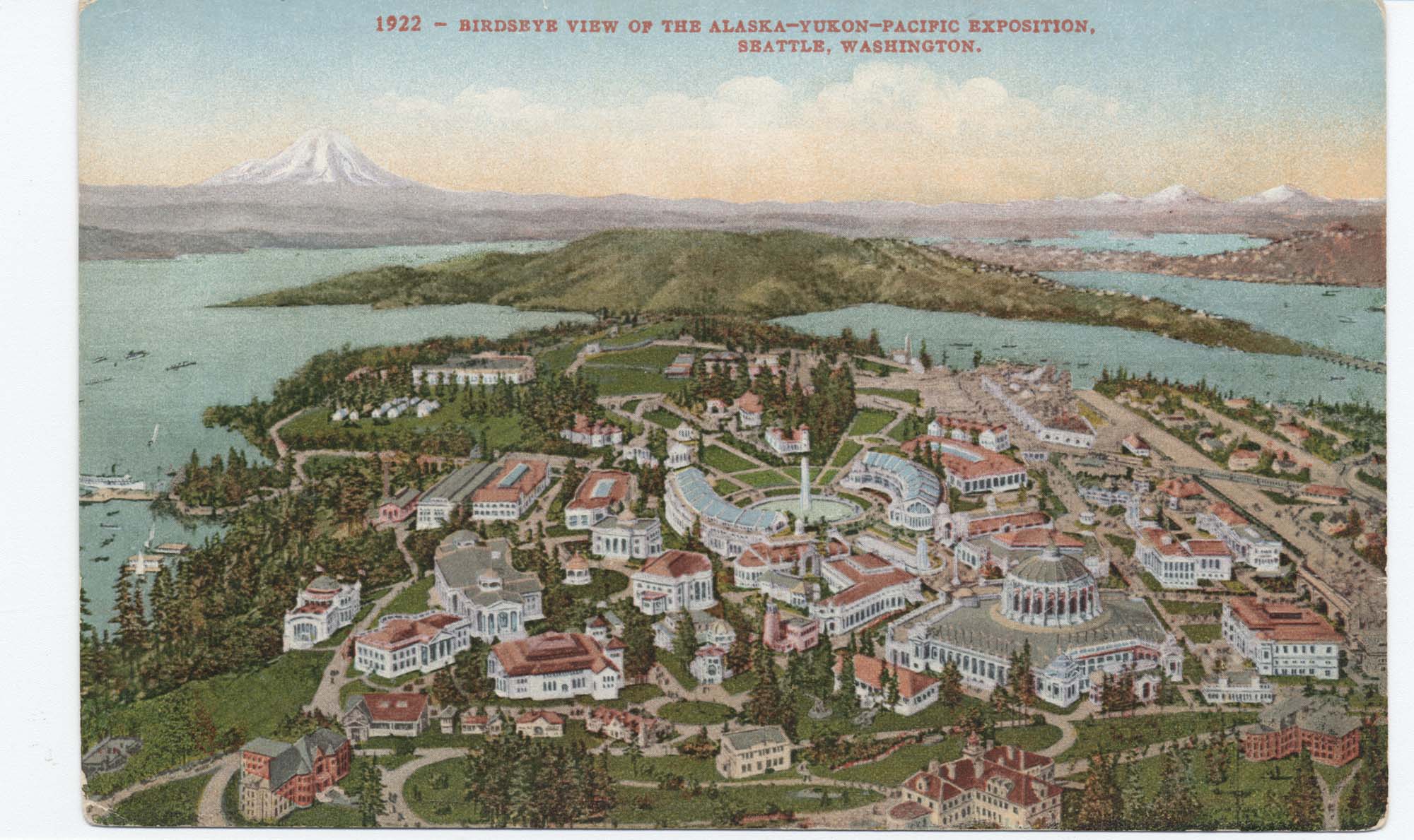 Image of Birdseye view of Alaska-Yukon-Pacific Exposition, Seattle, 1909