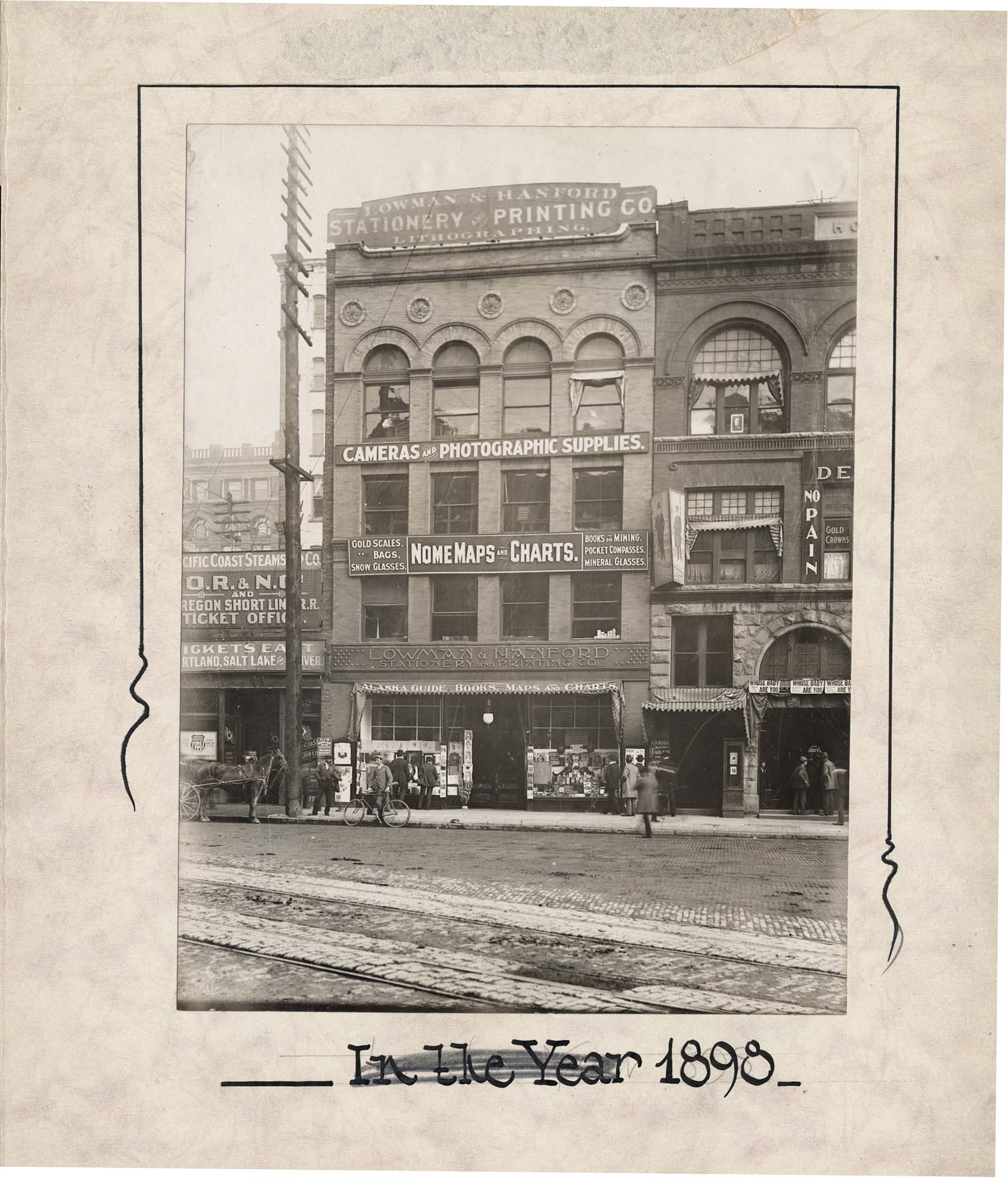 Image of Lowman & Hanford building, Seattle, 1898