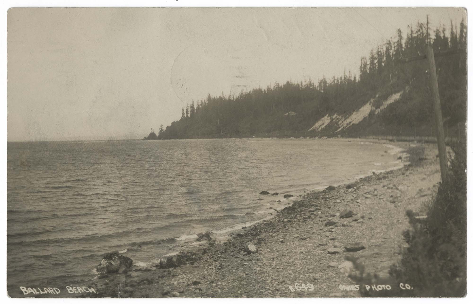 Image of Ballard Beach, Seattle, circa 1909