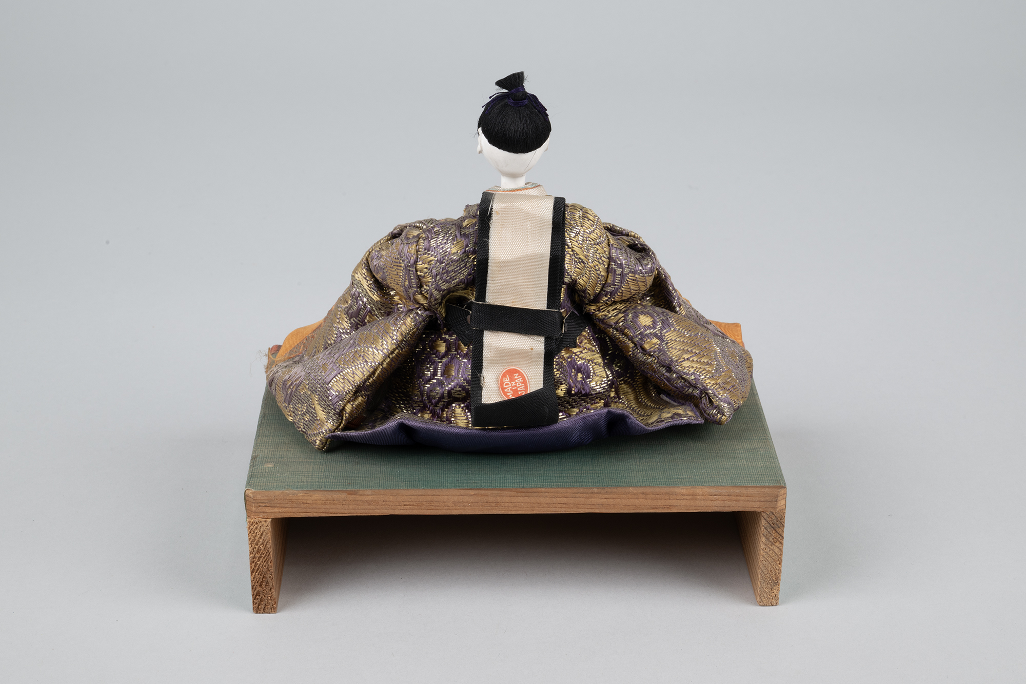 Image of Japanese emperor doll from a Girls' Day set, ca. 1930-1940
