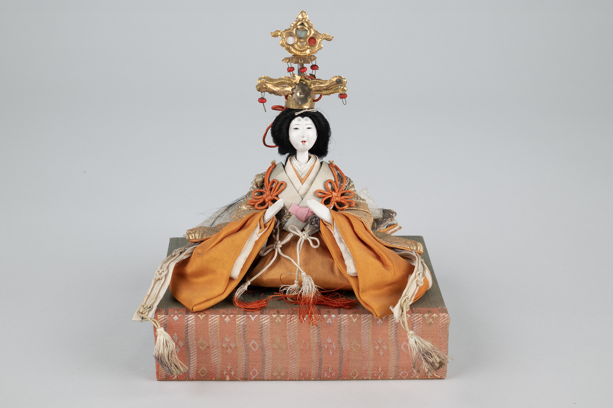 専用になりました。EMPRESS (1837～1898）人形 Japanese empress doll from a Girls' Day set, ca. 1930-1940