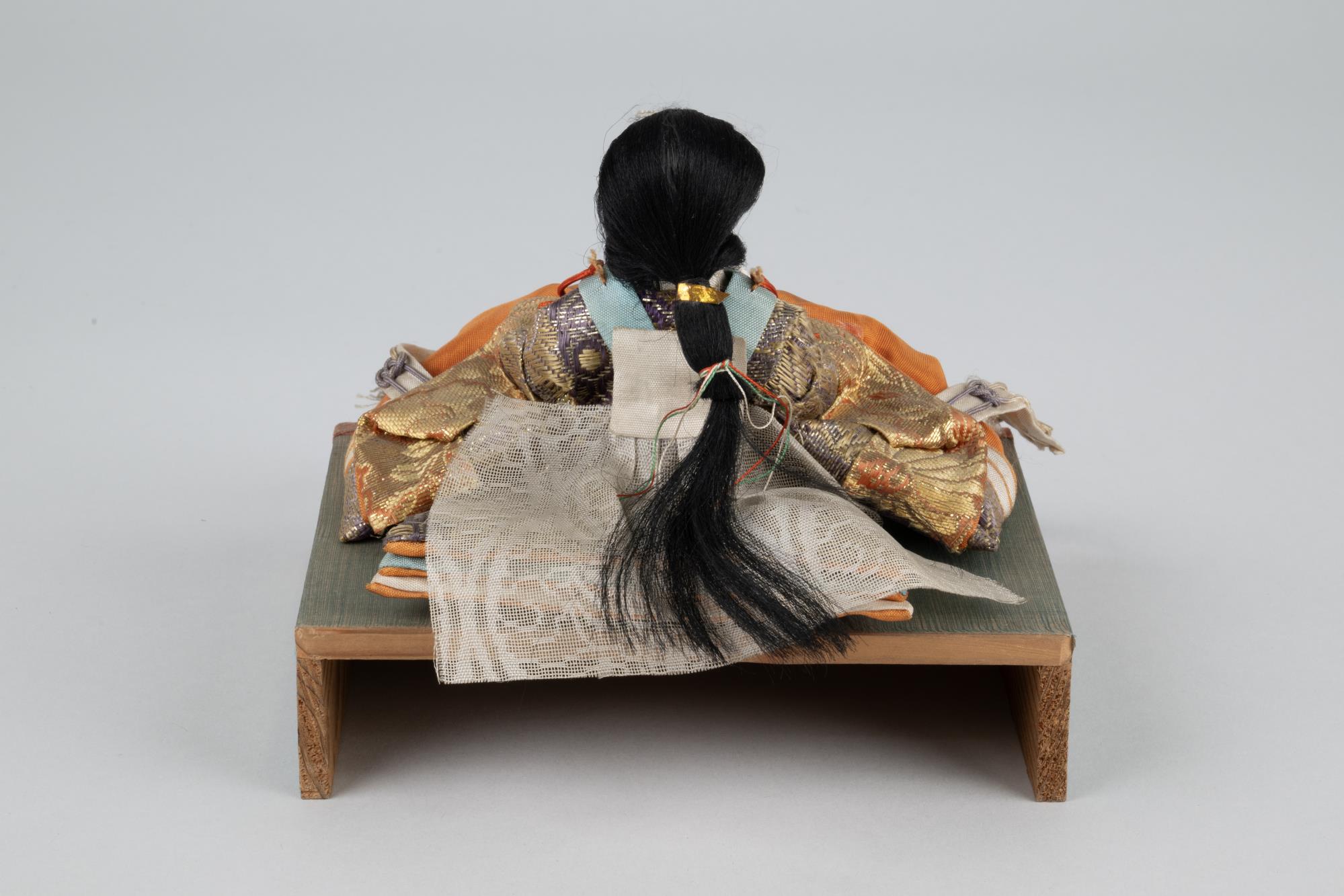 Japanese empress doll from a Girls' Day set, ca. 1930-1940