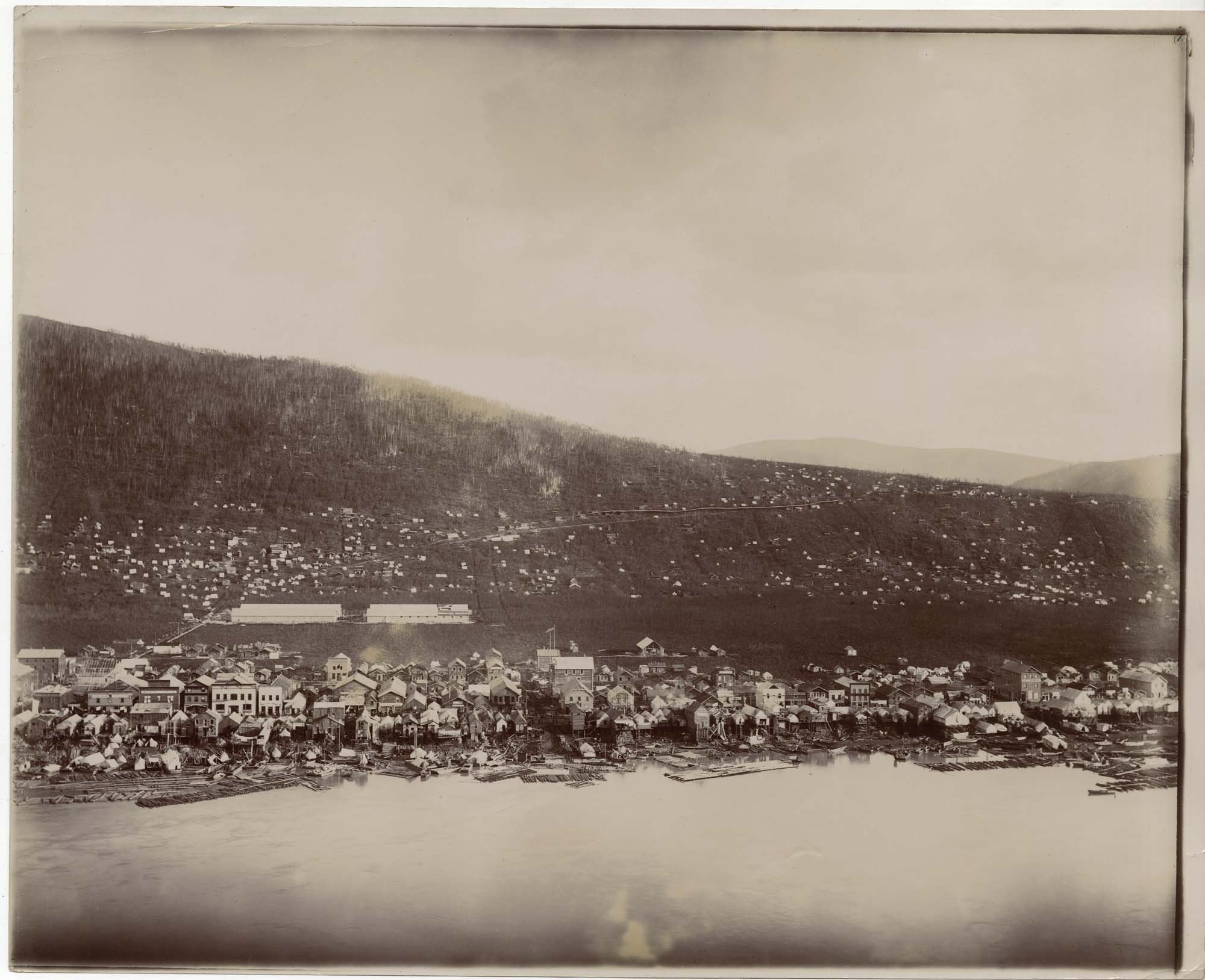 Image of Panoramic view of Dawson, circa 1903