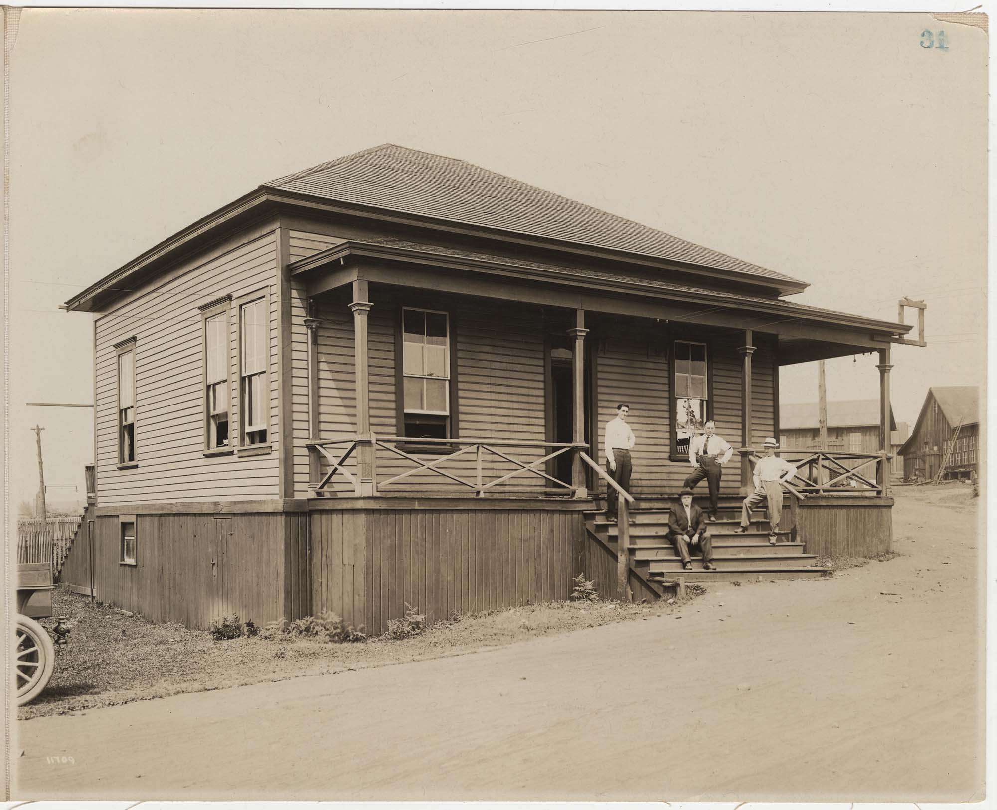 Image of Mine office at Black Diamond, Washington, circa 1920